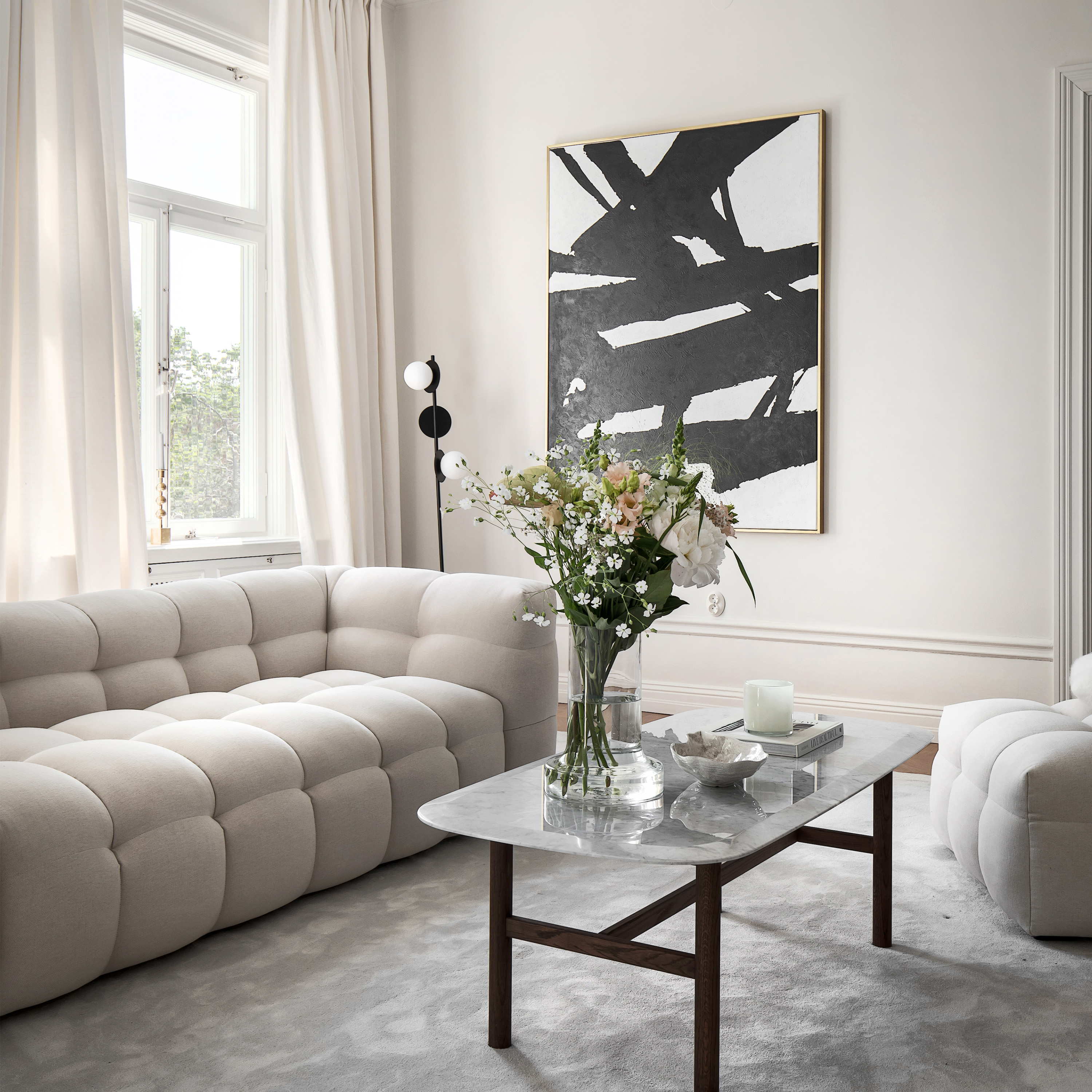 Sleepo Collection Billie 4-sits Soffa Nature