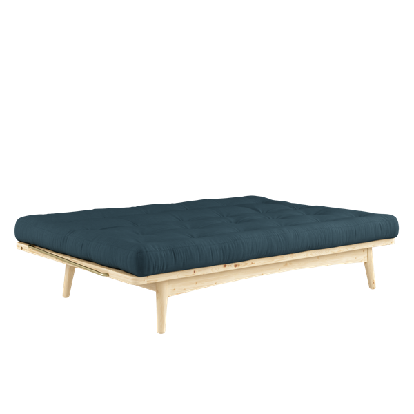 Karup Design Folk Bäddsoffa Natur/Petrol Blue 190cm