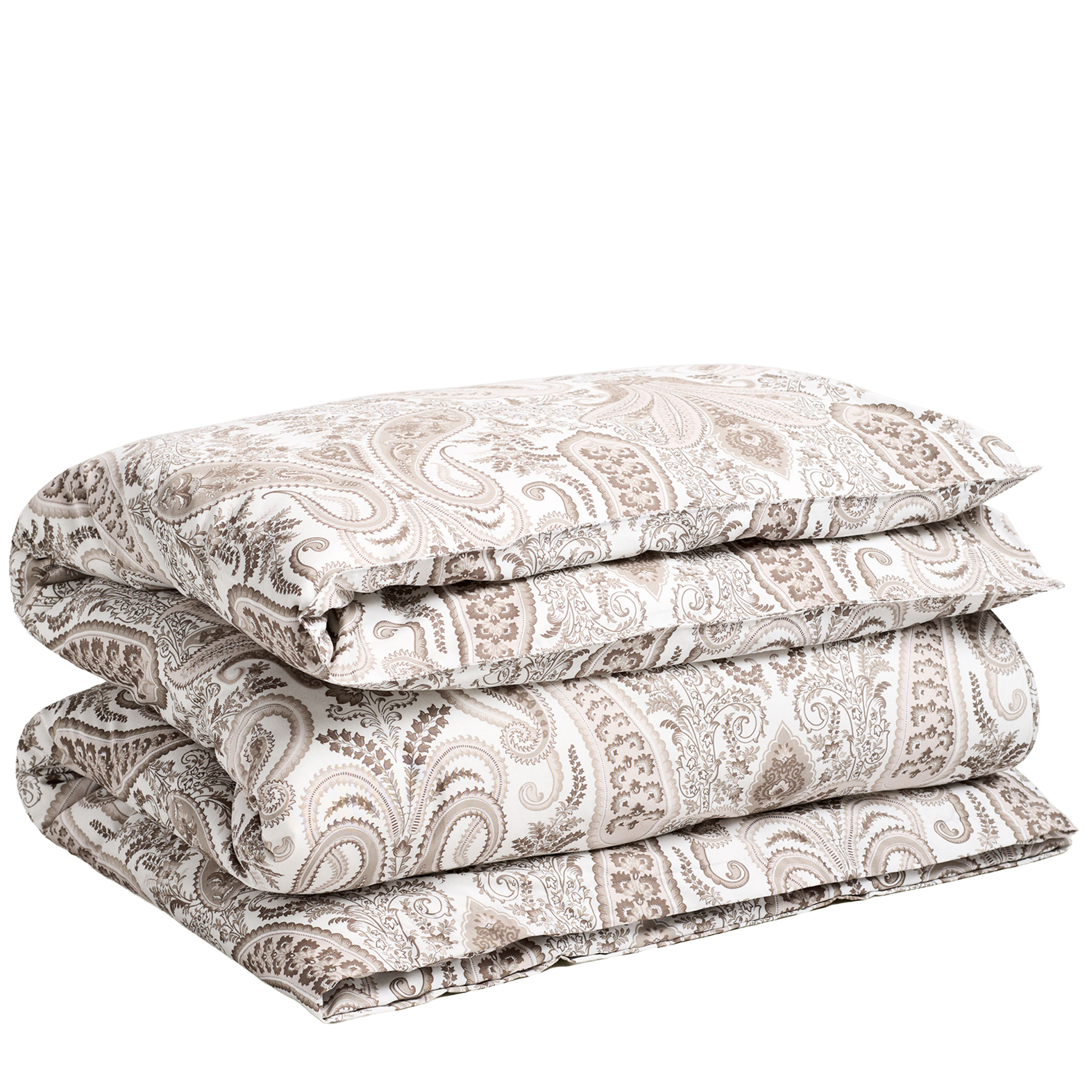 Key West Paisley Bettbezug Clay Beige 220x210