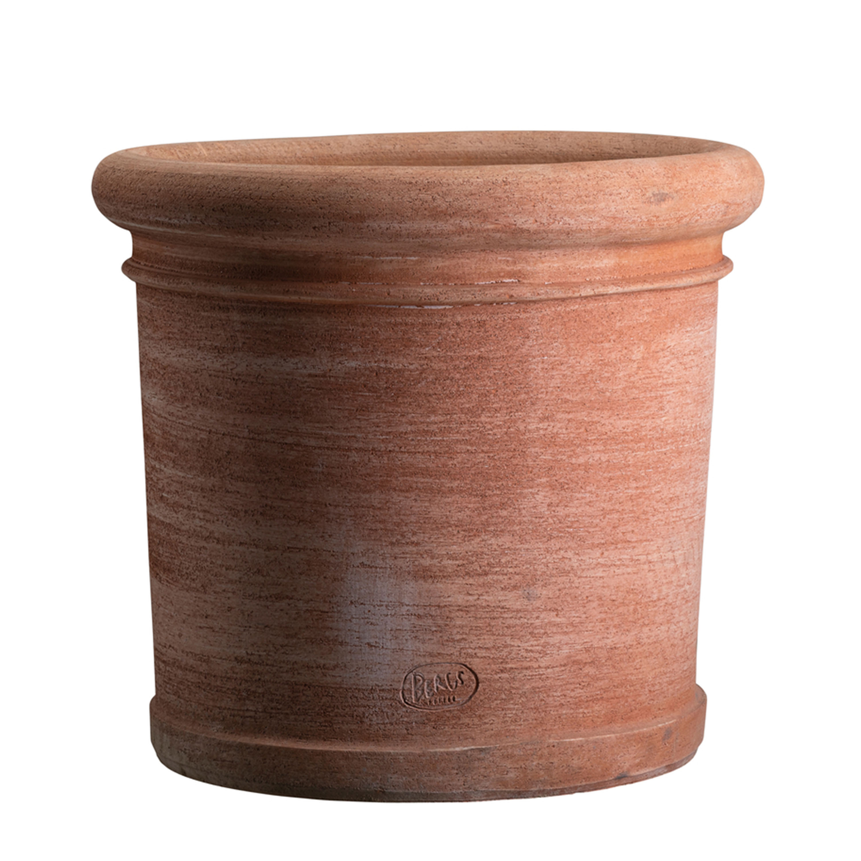 Bergs Potter - Cilindro Topf Raw Rosa Terrakotta Ø50 - Grau - Töpfe