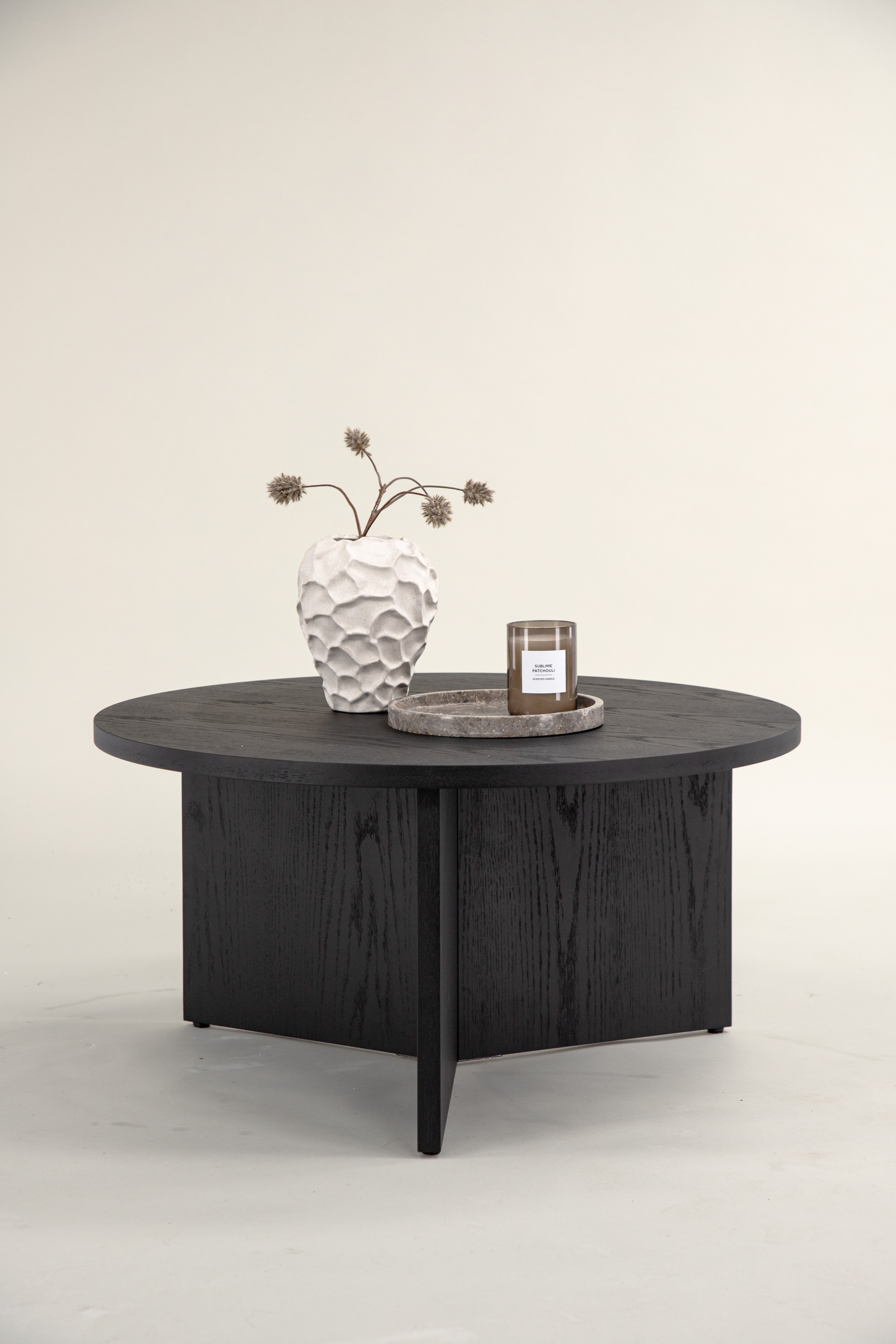 Vind Saltö Soffbord Black Ø65