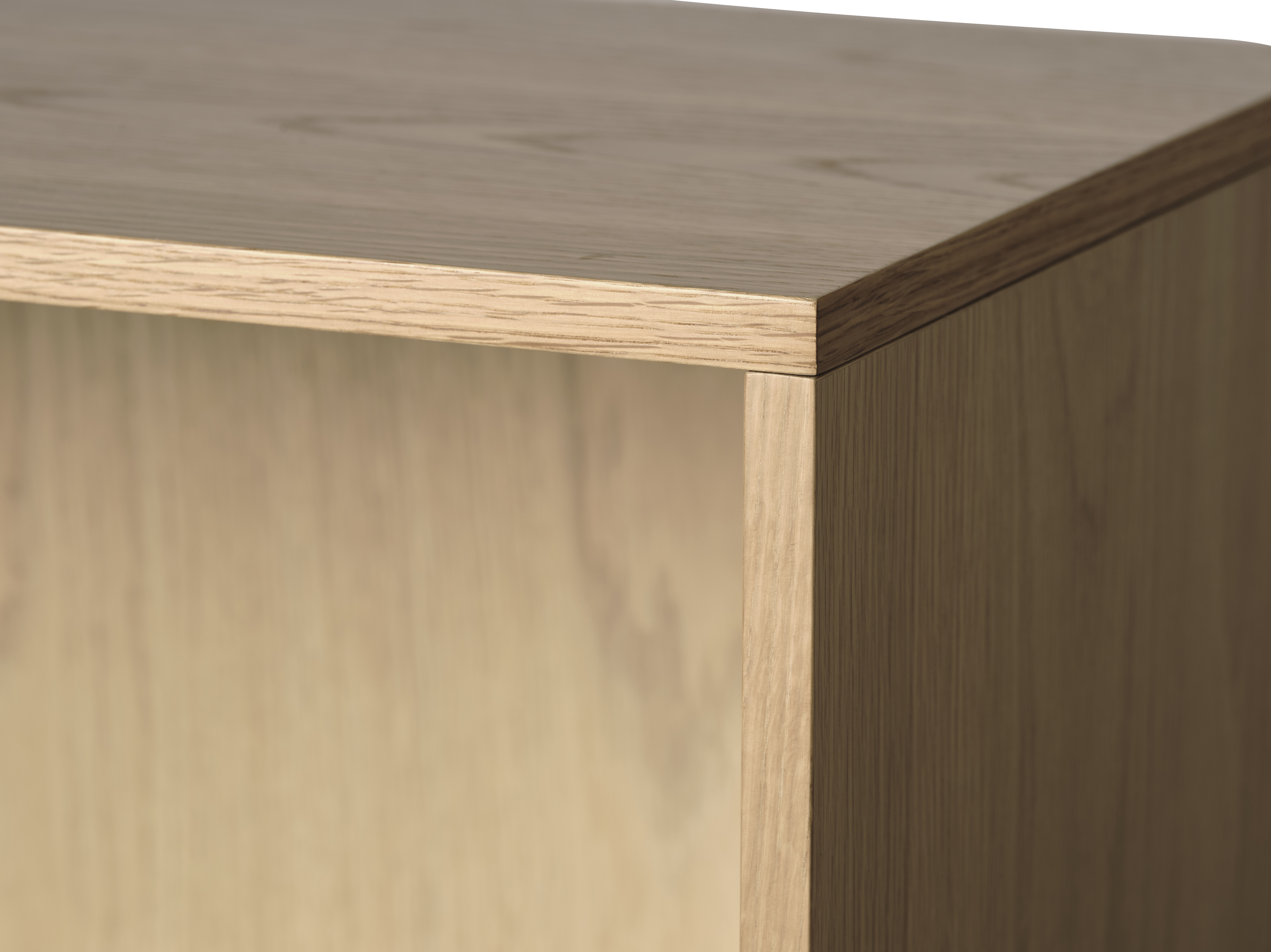 Nordic Home Andrea Bücherregal Natural Oak 140cm