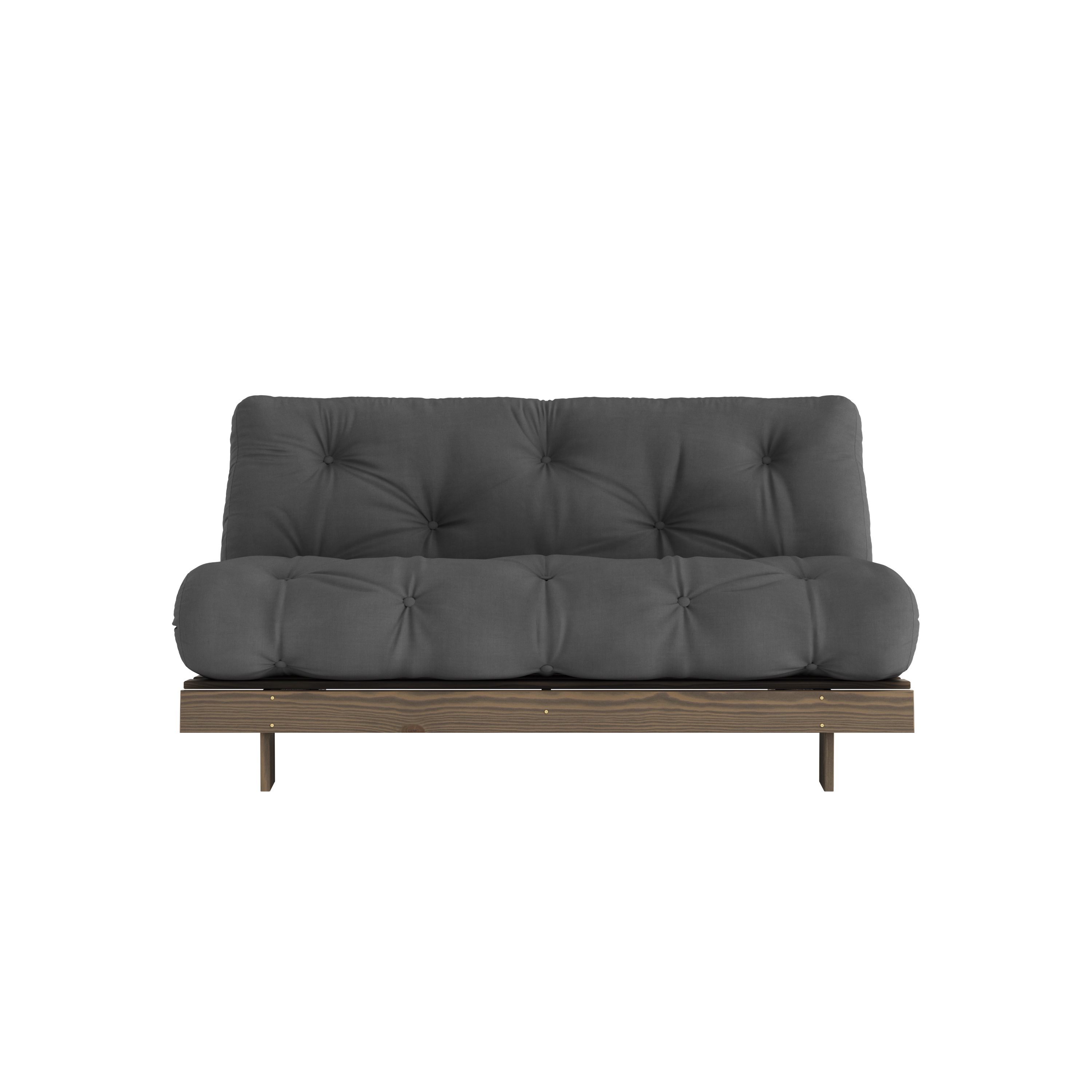 Karup Design Roots Schlafsofa Braun/Dunkelgrau 160cm