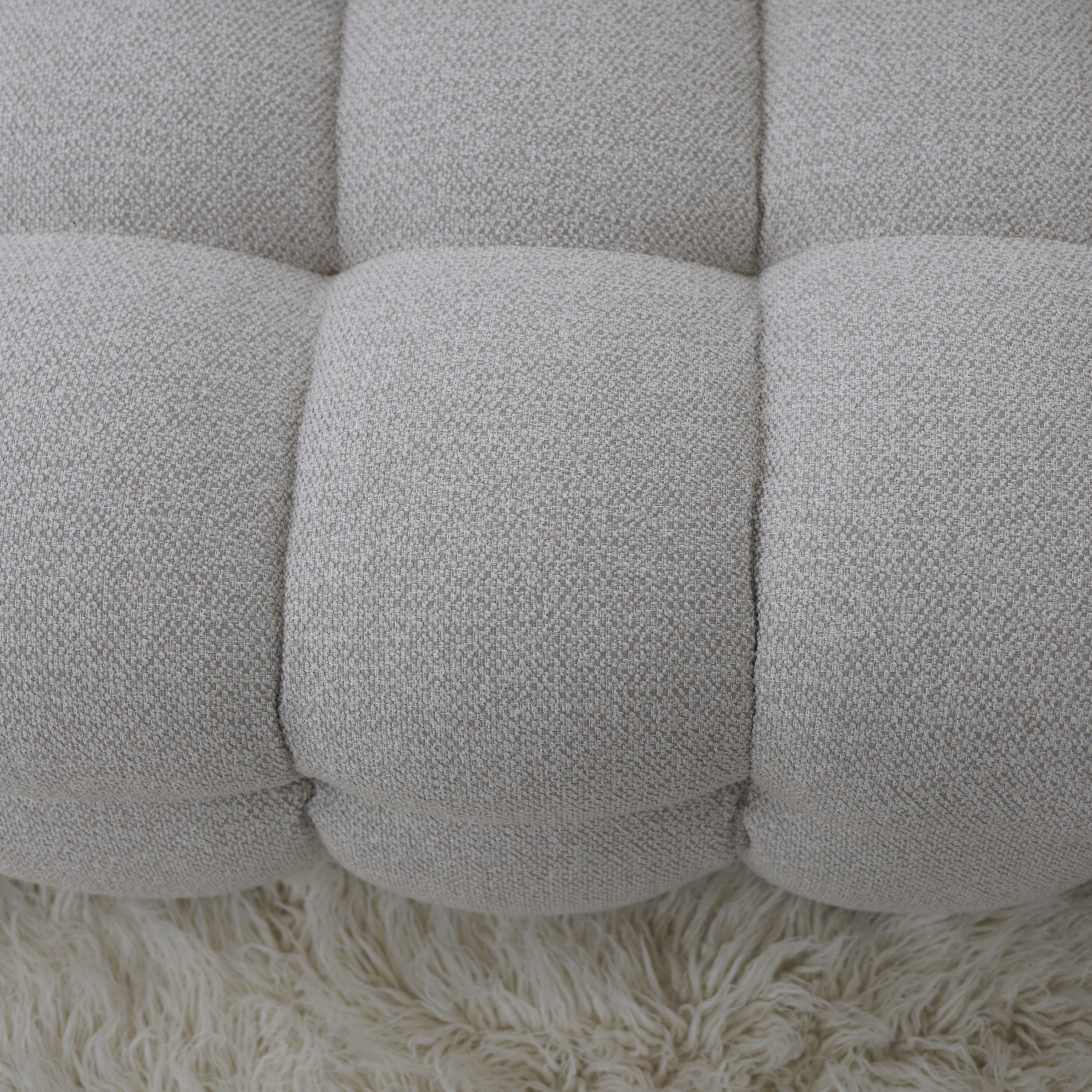Sleepo Collection Billie 1.5-istuttava Sivumoduuli Beige Bouclé 107cm