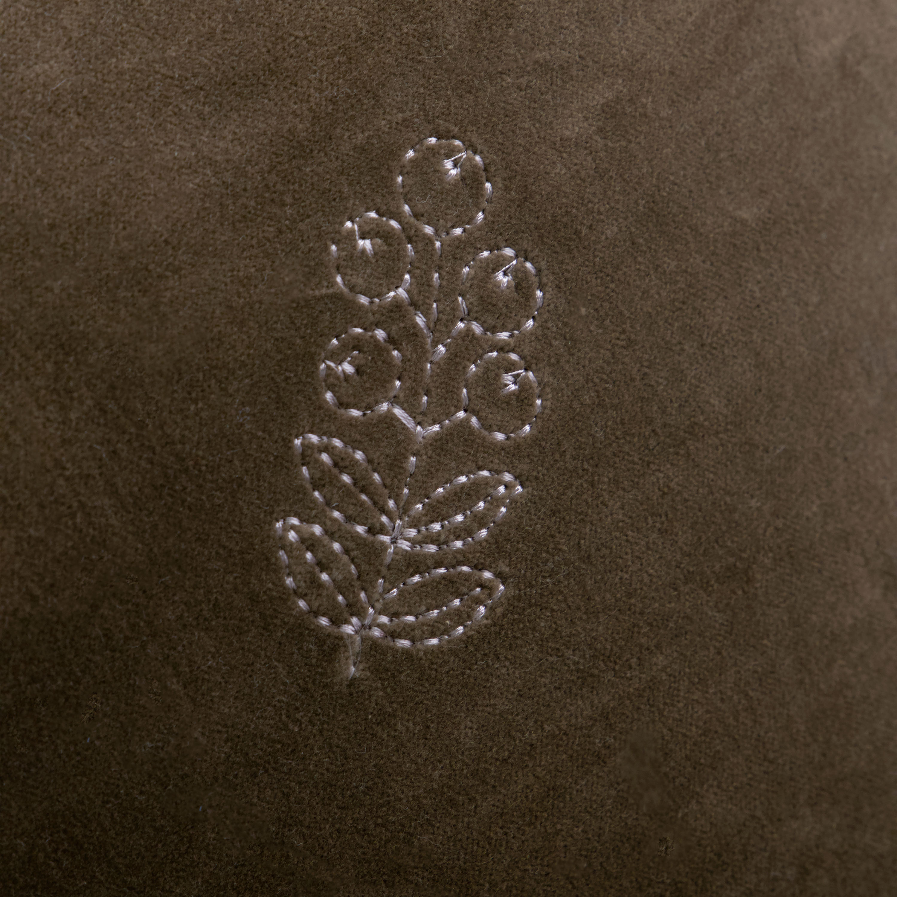 House Doctor Play Kissenbezug Braun 50x50