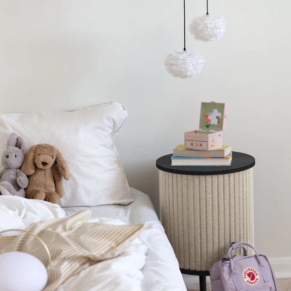 Umage Audacious Sidebord Svart Eik/White Sands