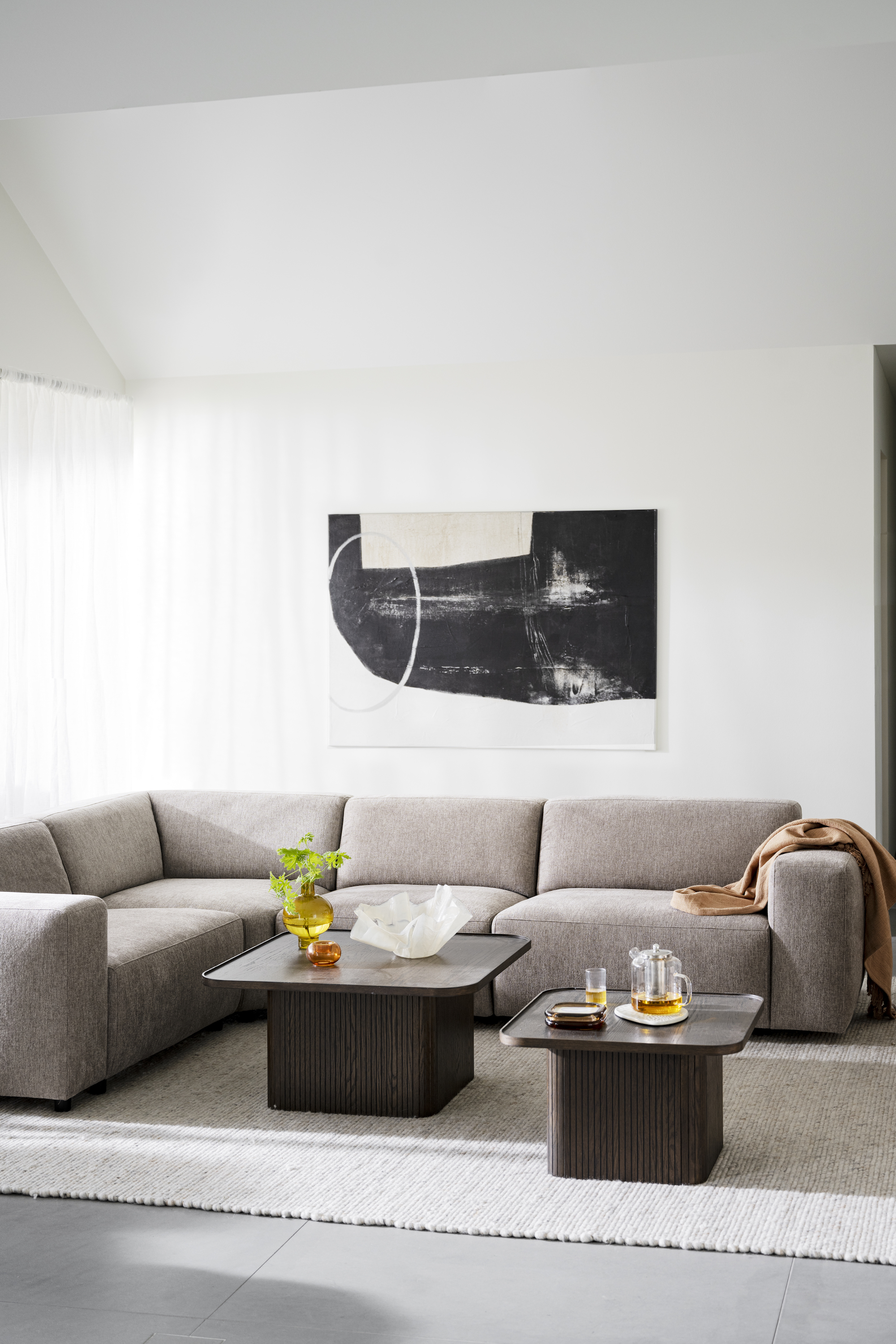 Rowico Home Willard 2+3-sits Hörnsoffa Beige 297x219