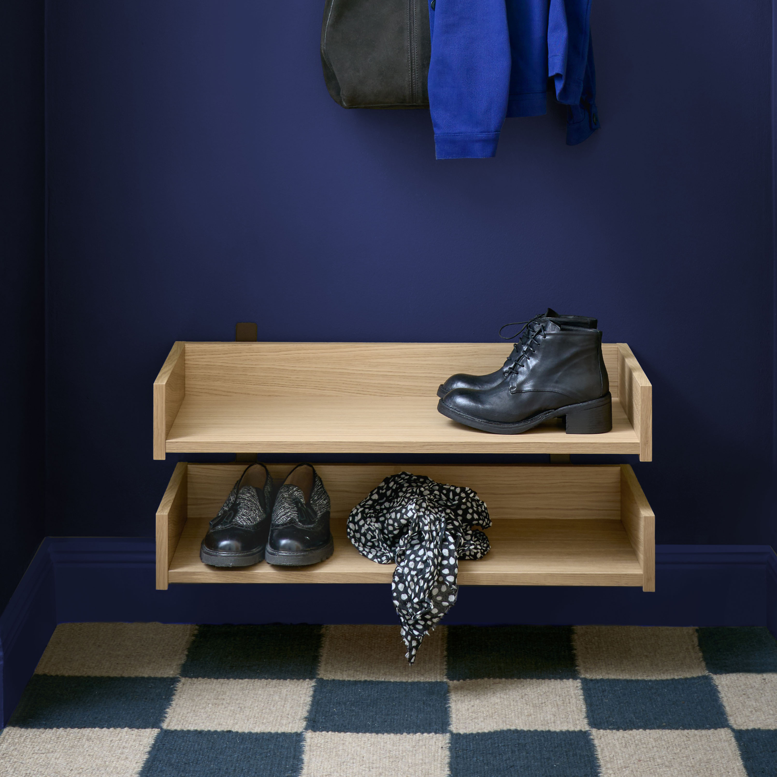 Maze Gentle Schuhregal Natur Eiche