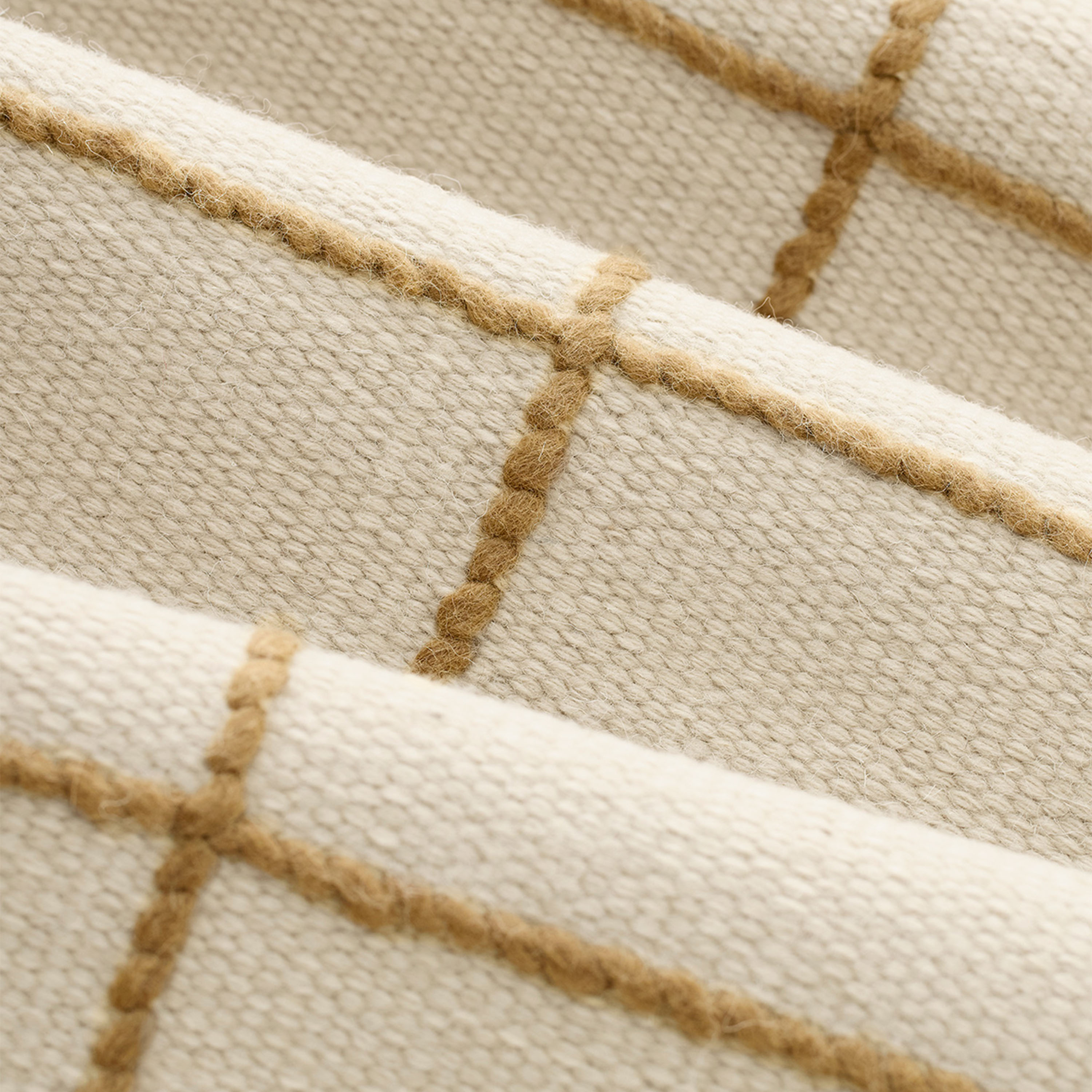 Chhatwal &amp; Jonsson Milan Ullmatta Off white/Beige 180x270