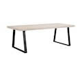 Brooklyn Matbord U-ben Vitpigmenterad Ek 220cm