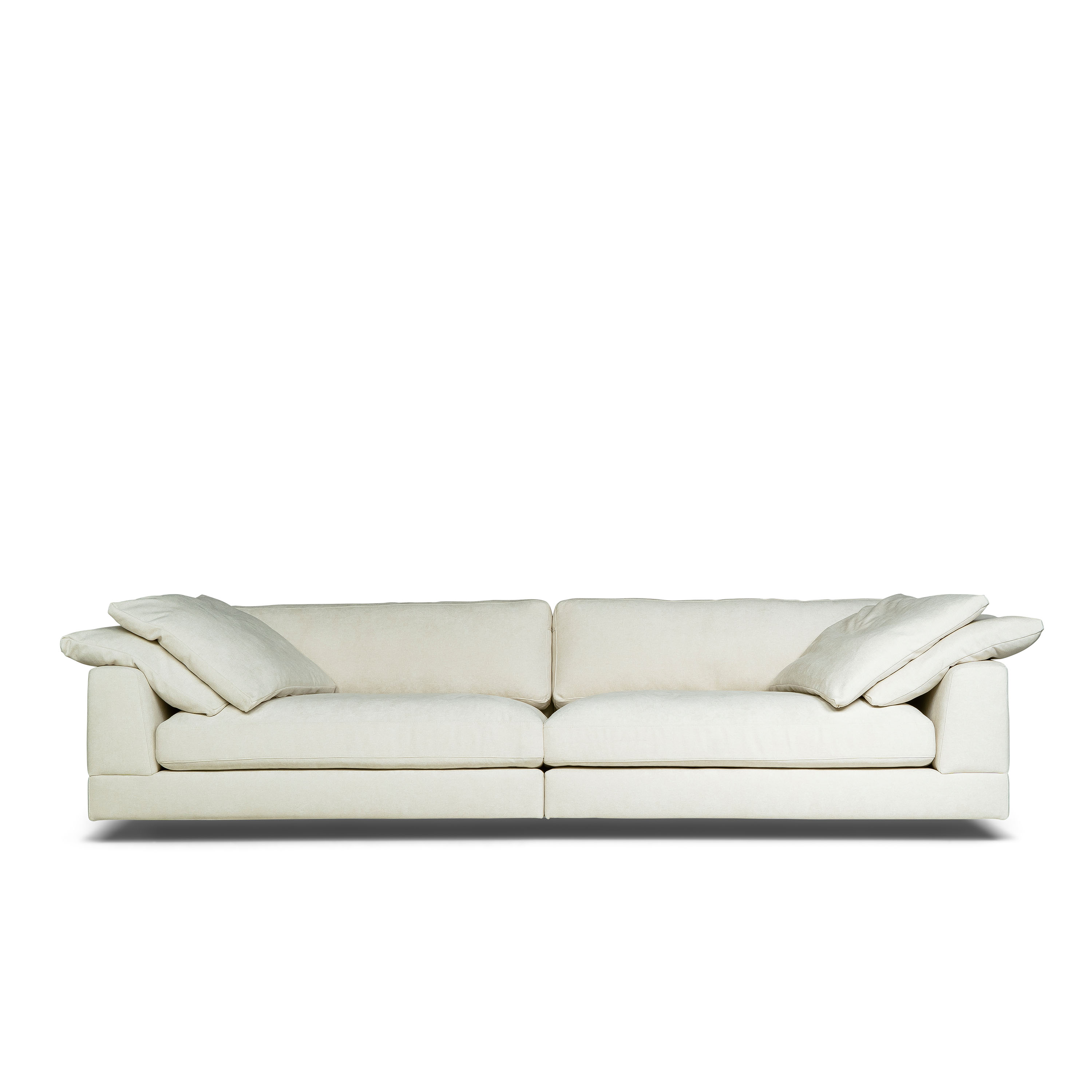 Cooper 4-sits Soffa Creme 324cm
