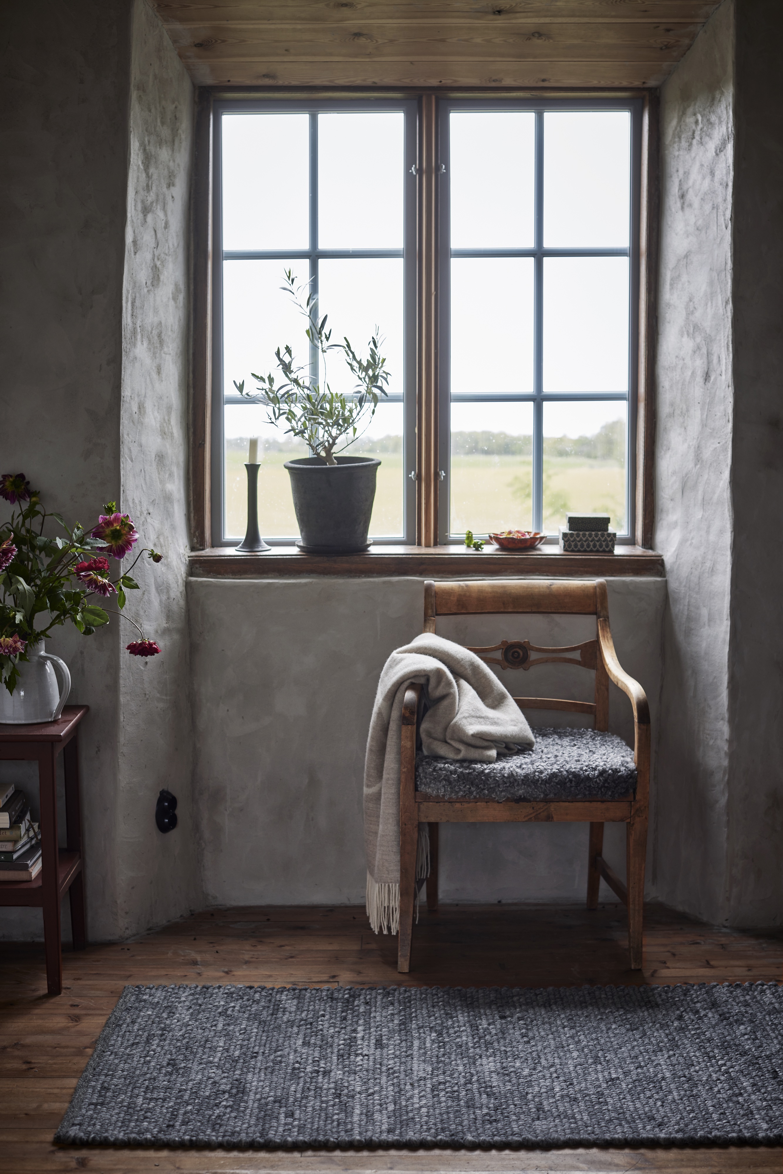 Classic Collection Merino Läufer Granit 80x150