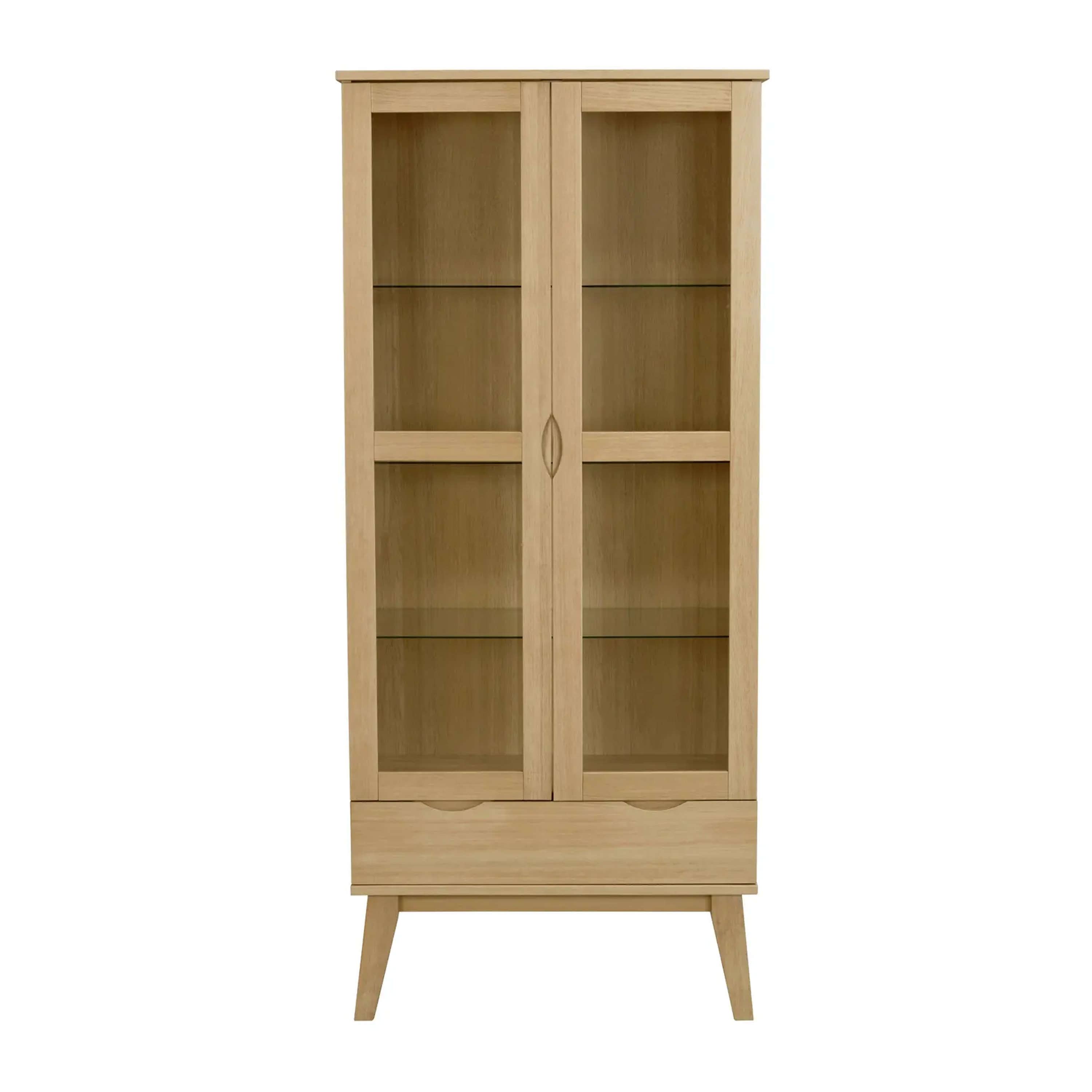 Rowico Home Filippa Vitrinskåp Ek 185cm