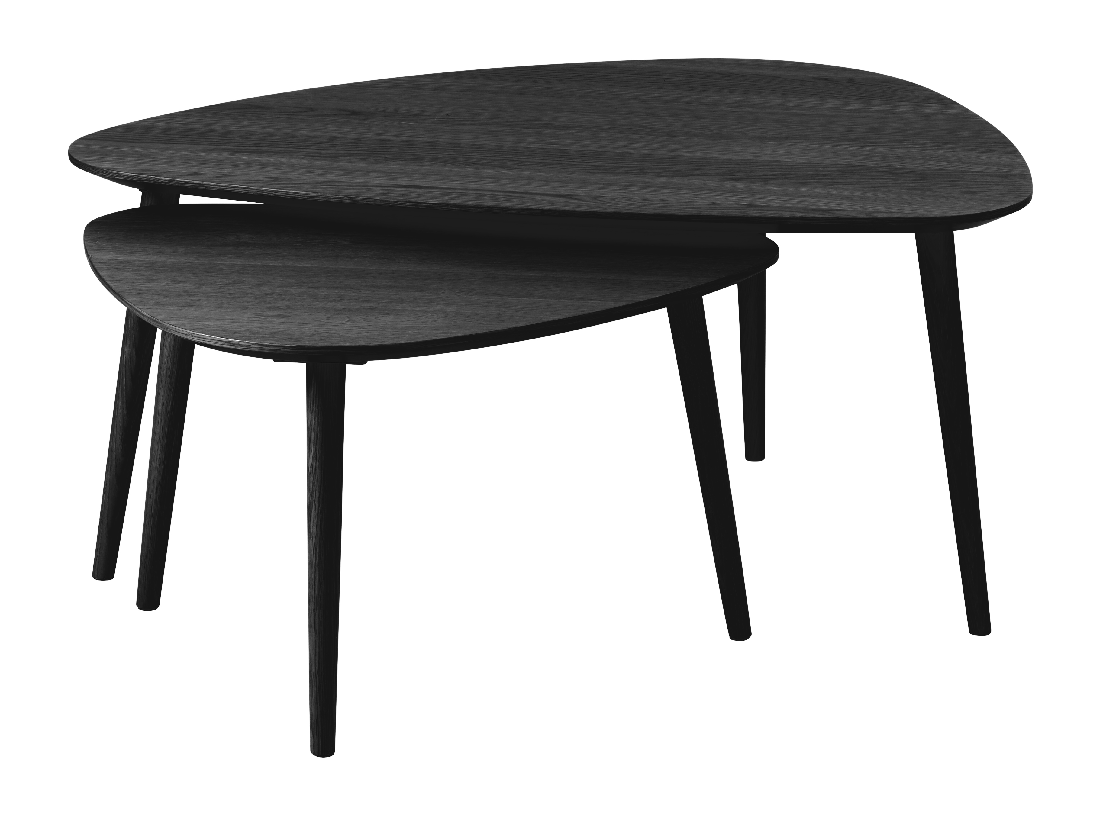 Nordic Home Artie Triangluar Sarjapöytä Black