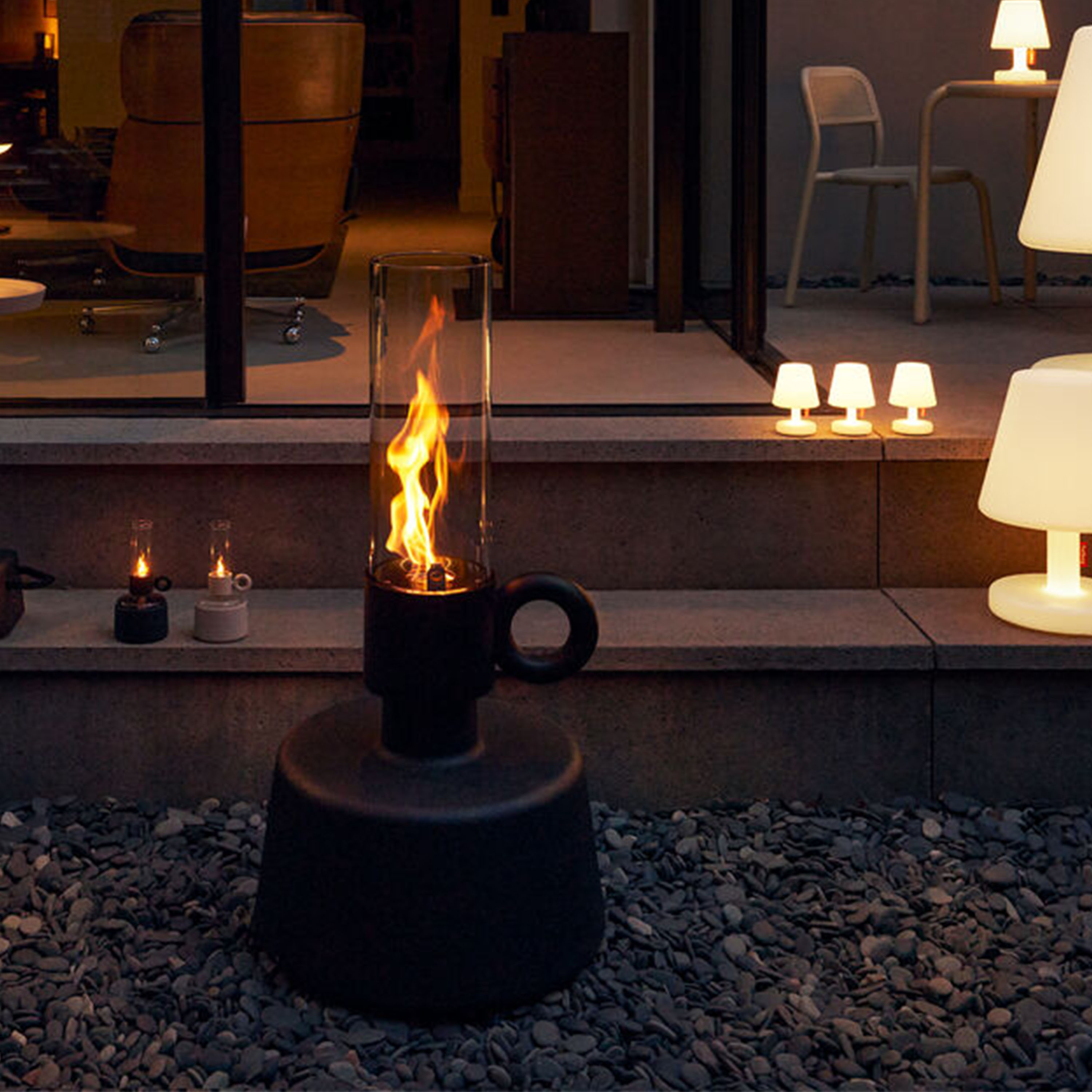 Fatboy Flamtastique Oil Lamp Anthracite