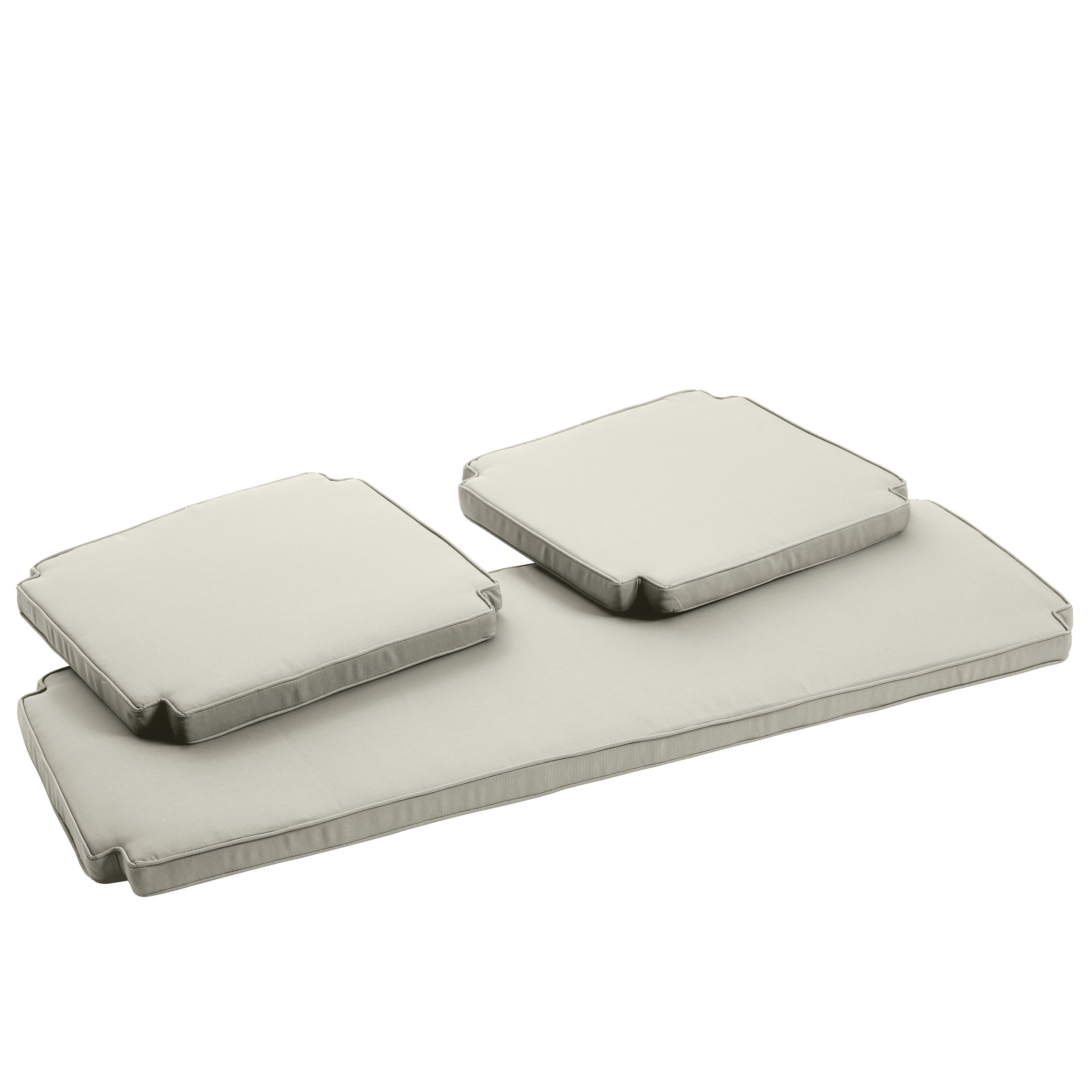 Rosenborg Stolputer til Spisegruppe 3-deler Sand