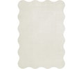 Organic Scallop Ullmatta Bone White 180x270