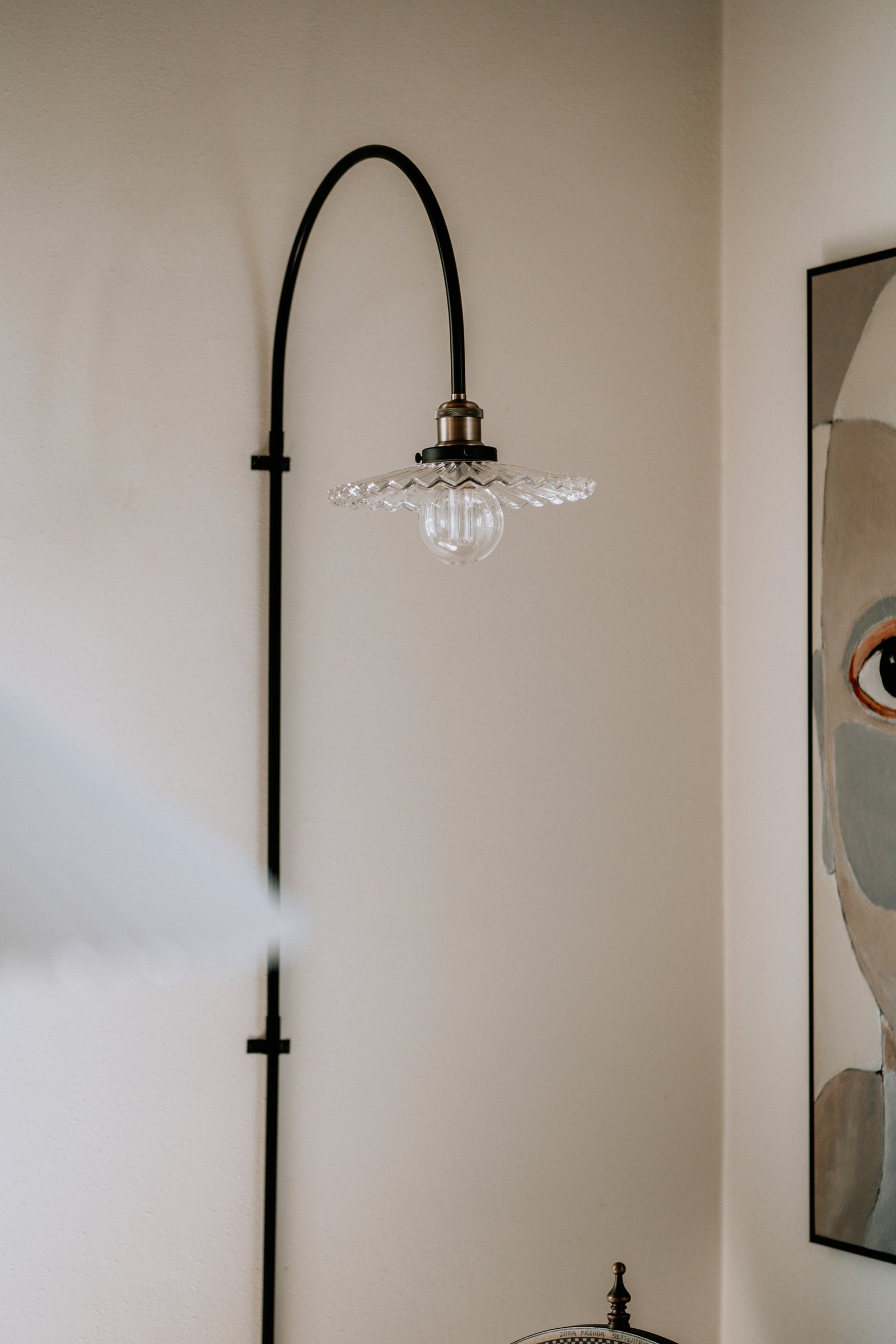 Globen Lighting Cobbler Vegglampe Klar 150cm