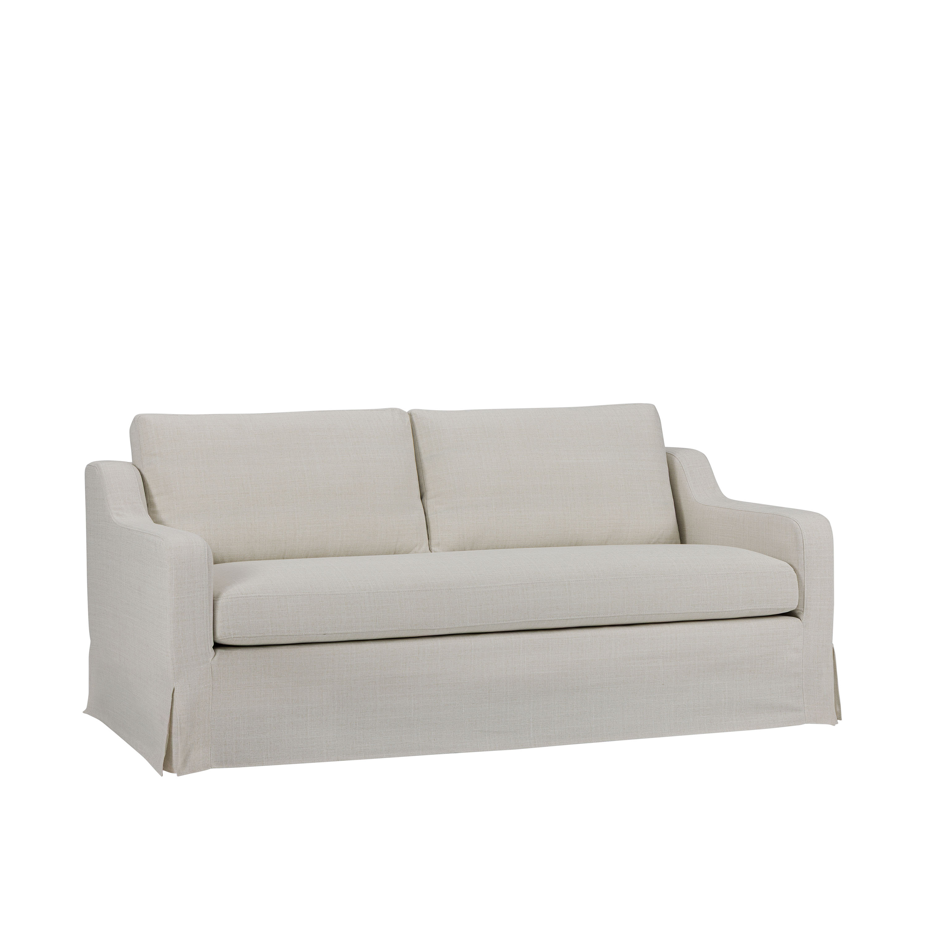 Verona 3-sits Soffa White Linen 186cm