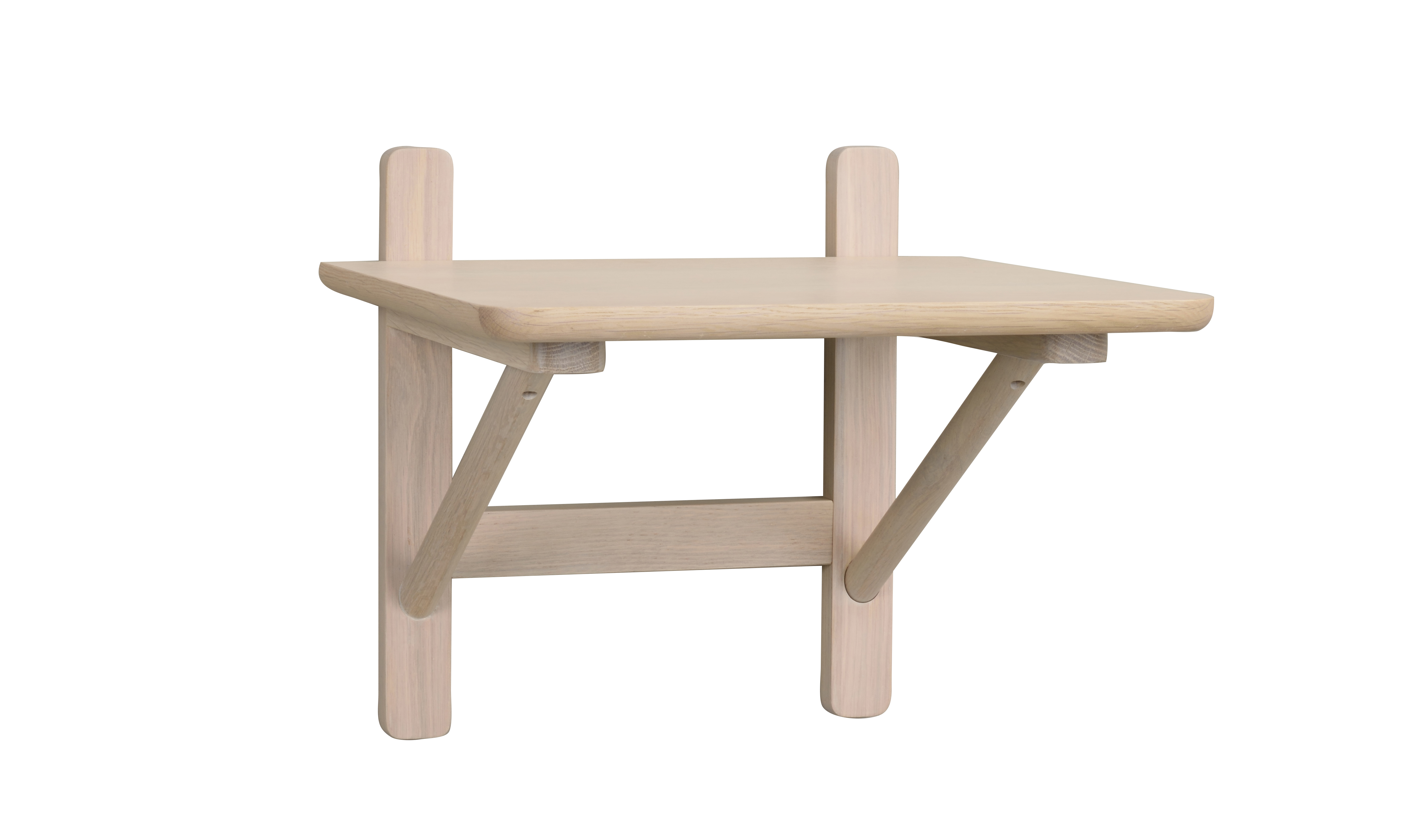 Rowico Home - Camrose Sängbord Vitpigmenterad Ek