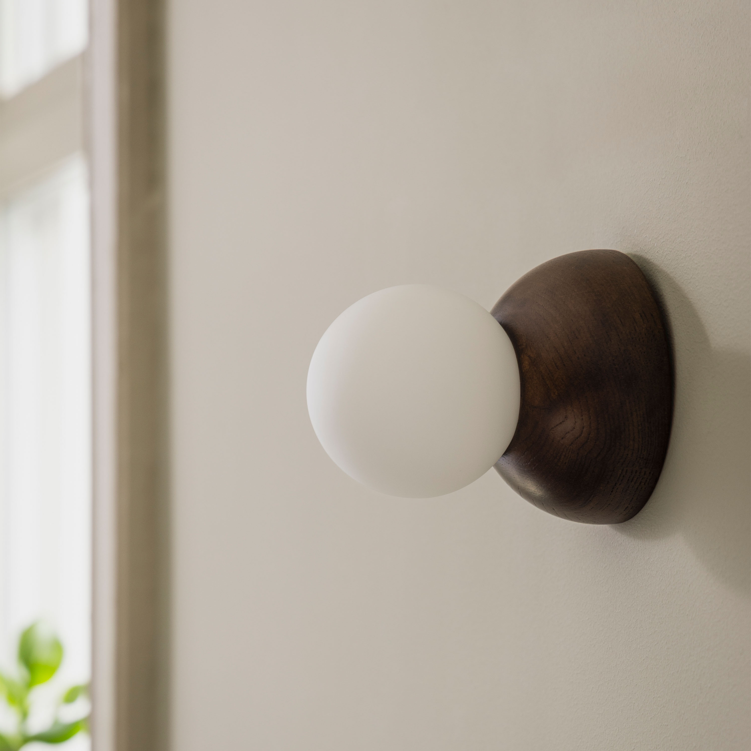 Globen Lighting Torrano Wandleuchte/Deckenleuchte Braun gebeizte Eiche