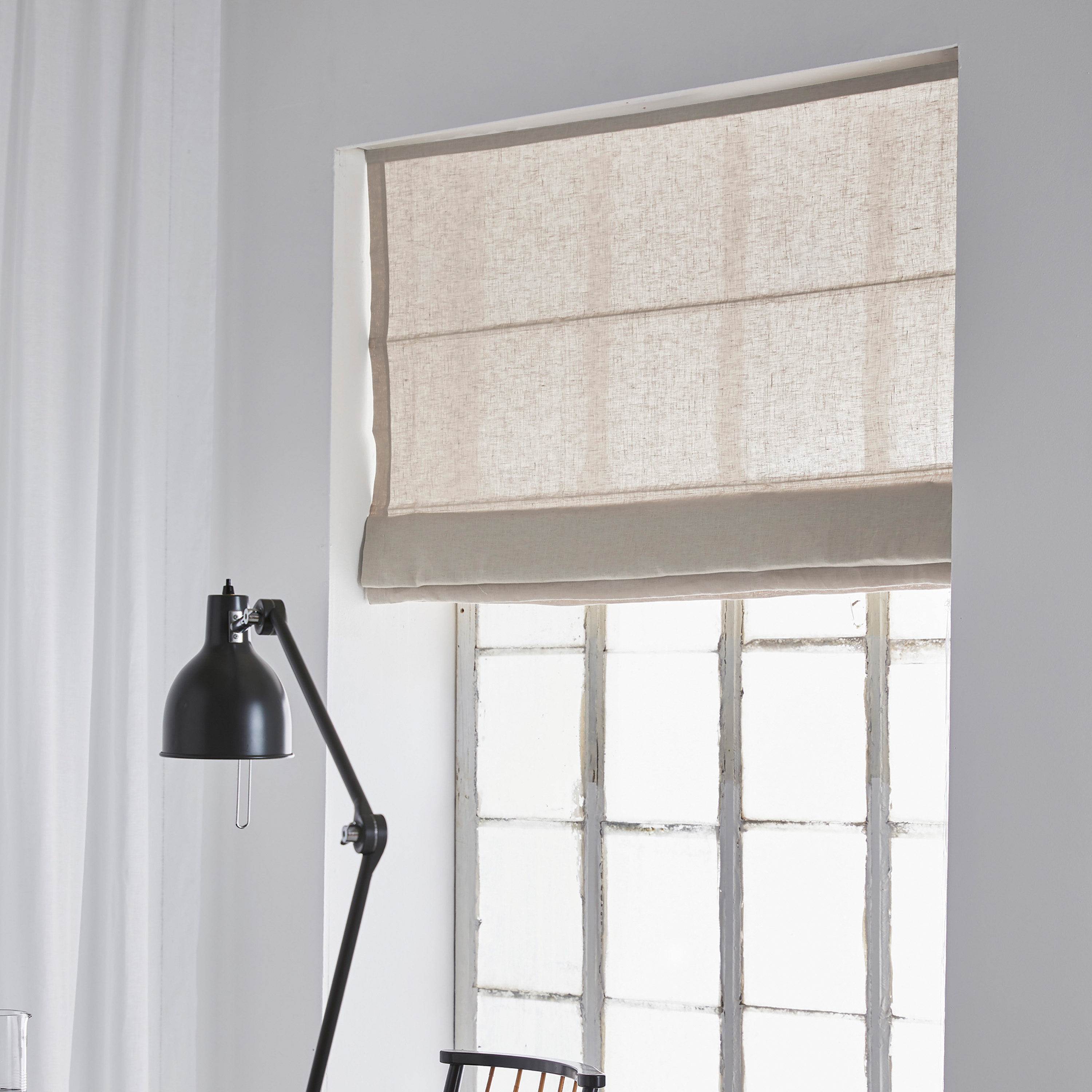 Himla Sunday Laskosverho Pellava Oatmeal 80 cm