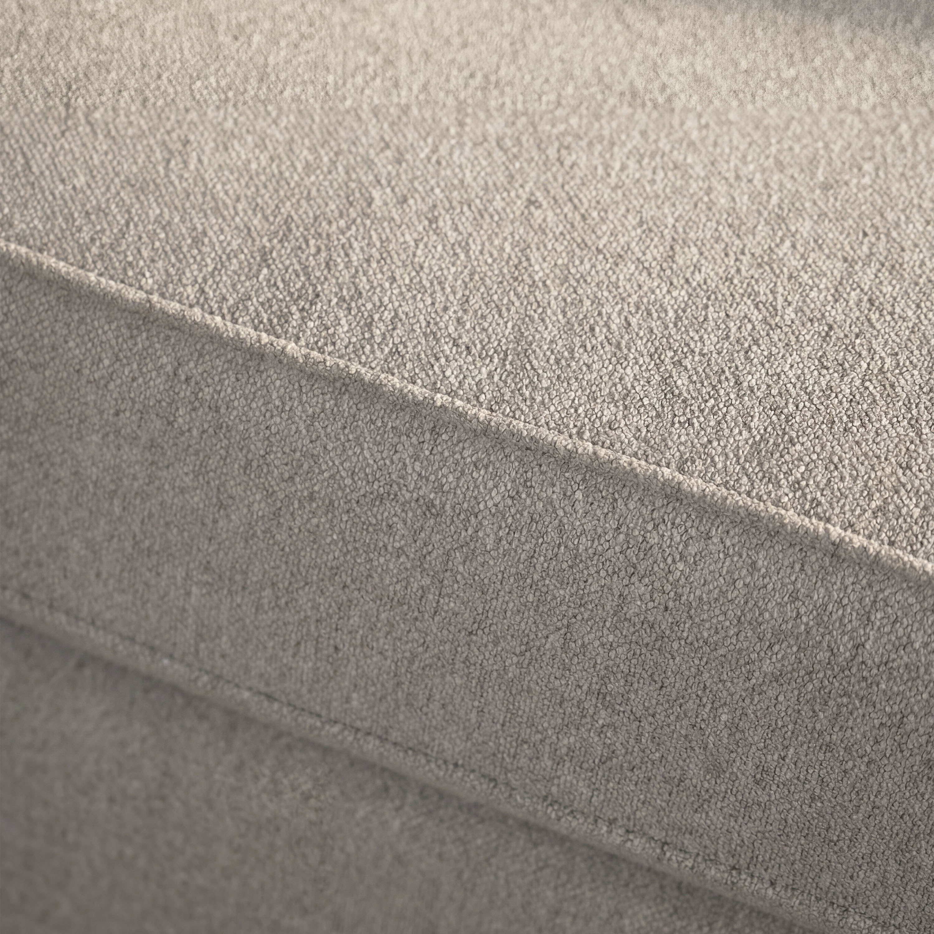 Hartsville Fotpall Ljusbeige/Vitpigmenterad Ek