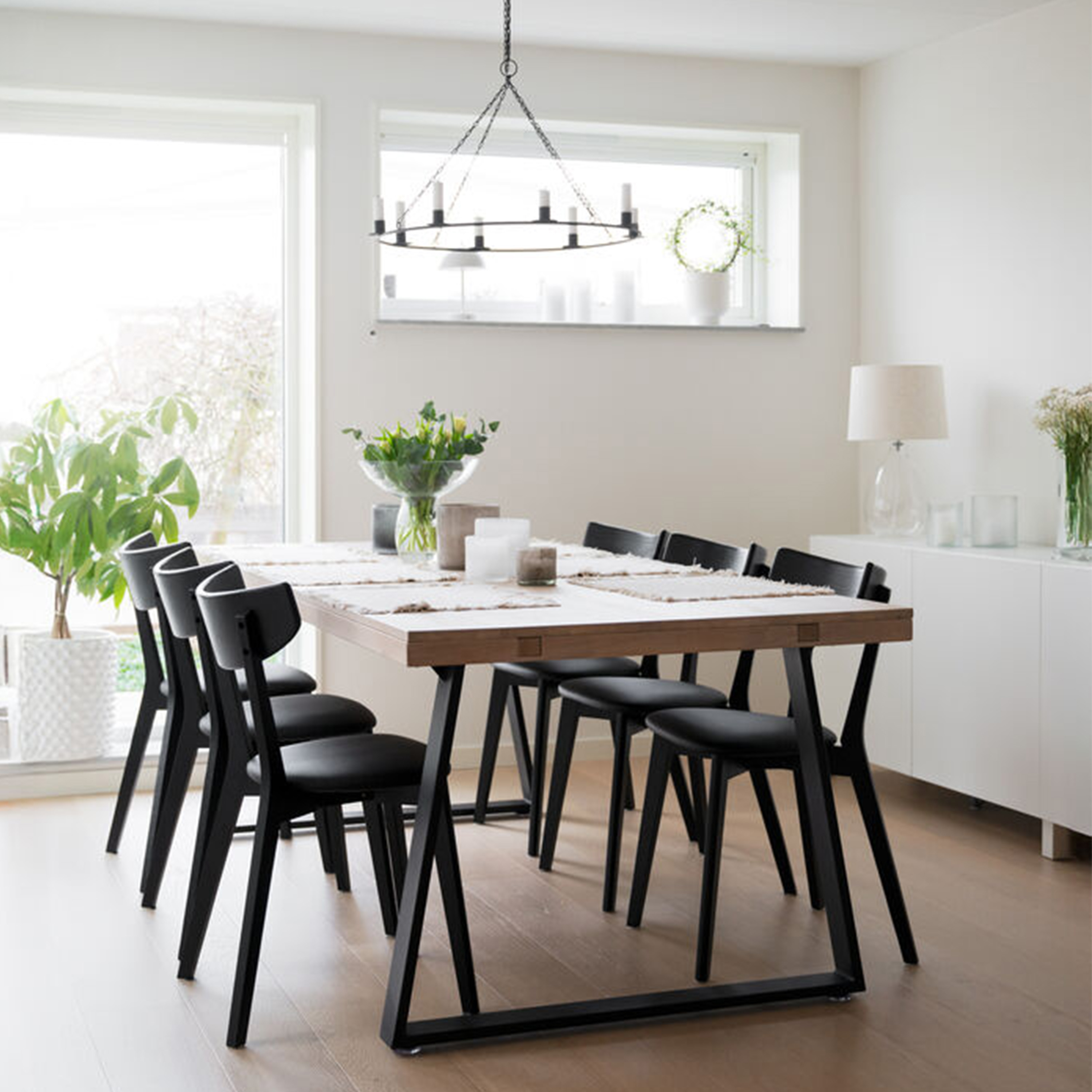 Rowico Home Ami Matstol Svart/Svart