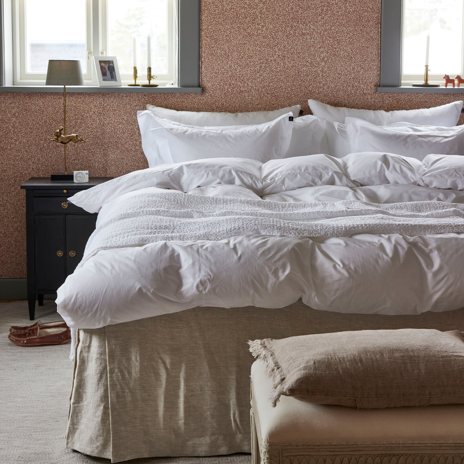 Himla Dreamtime Påslakan GOTS Percale White Dubbel