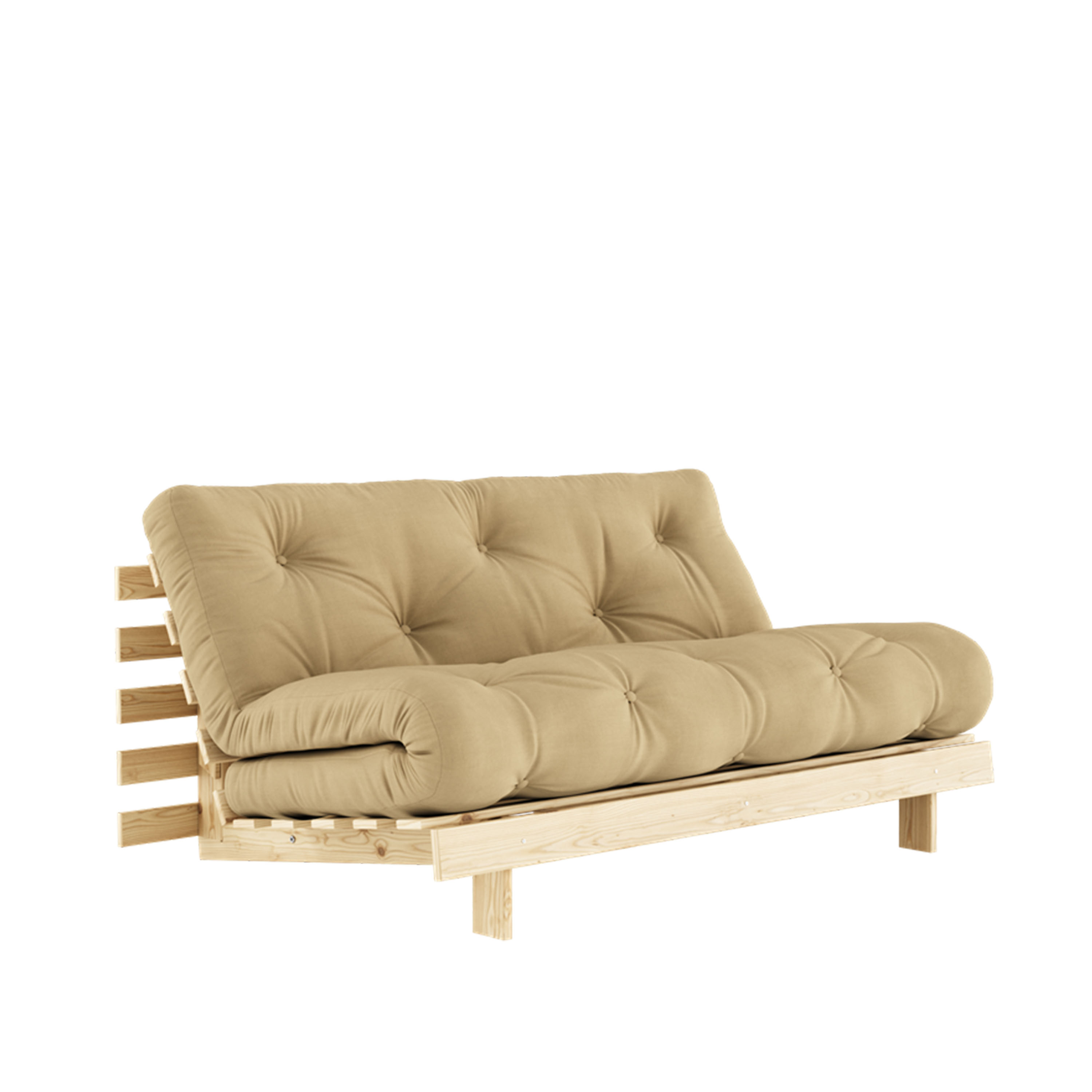 Roots Vuodesohva Luonnonväri/Vehnä Beige 160cm