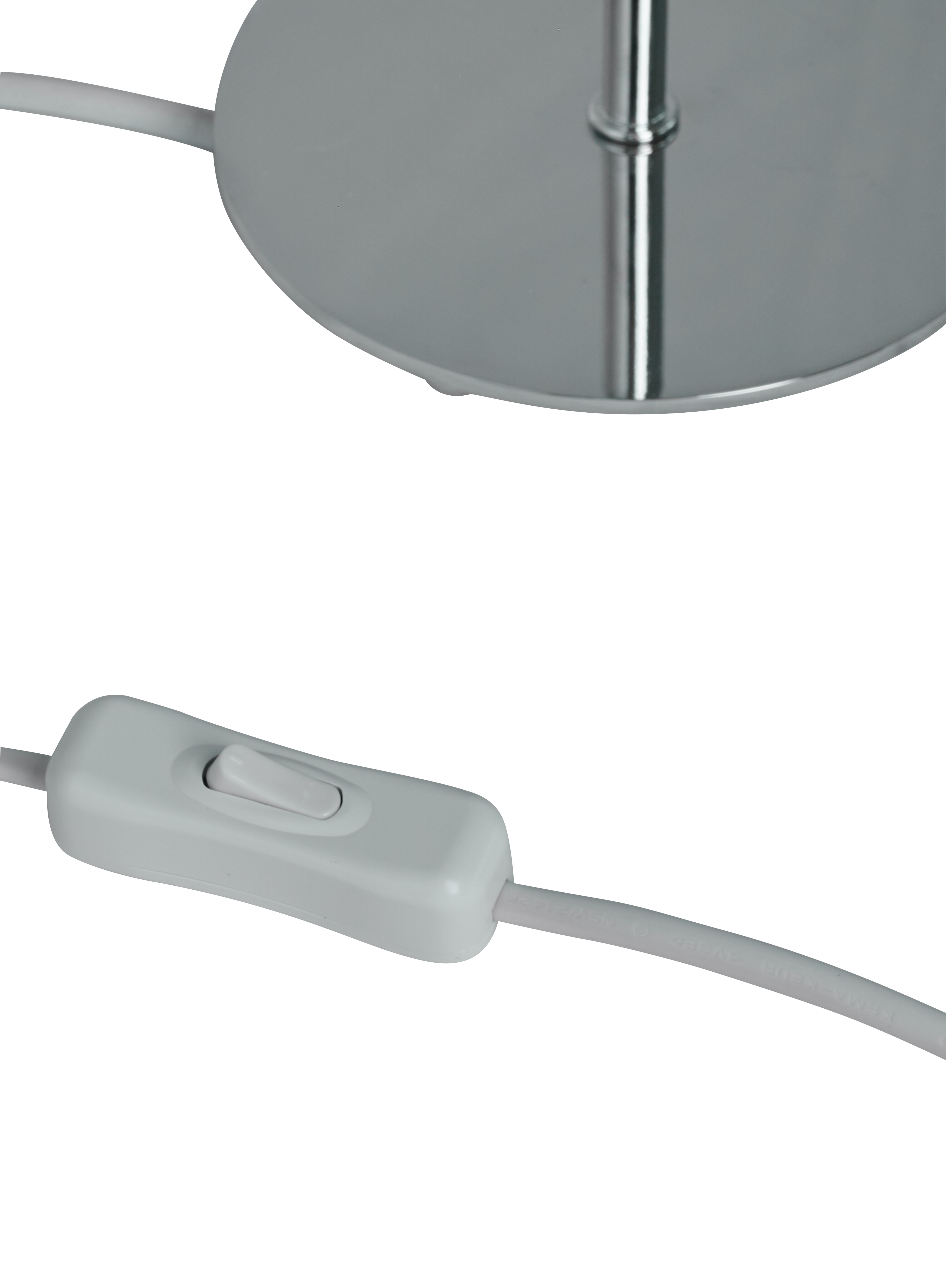 Watt &amp; Veke Line Lampfot Silver 35cm