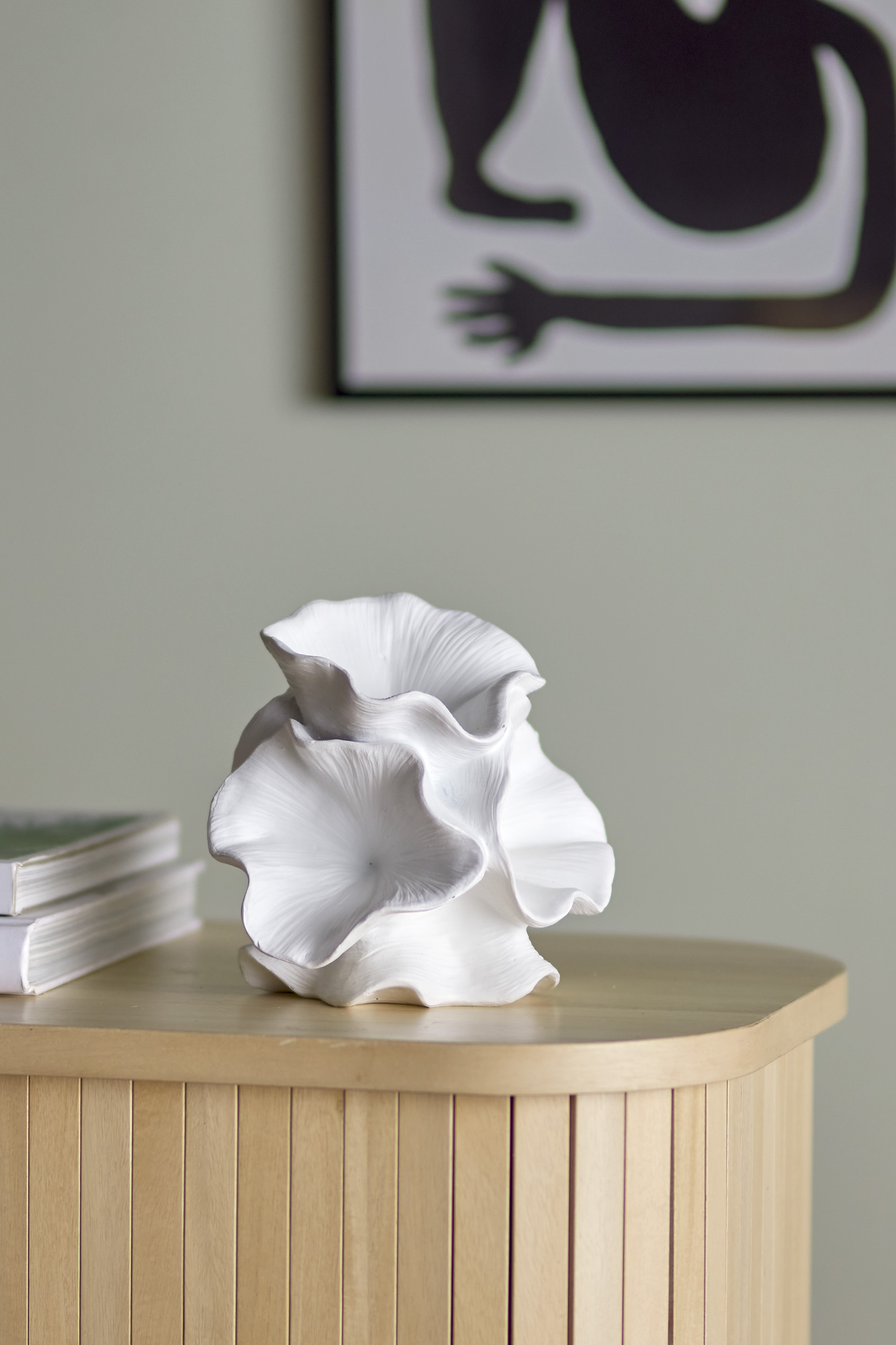 Bloomingville Claudette Skulptur White