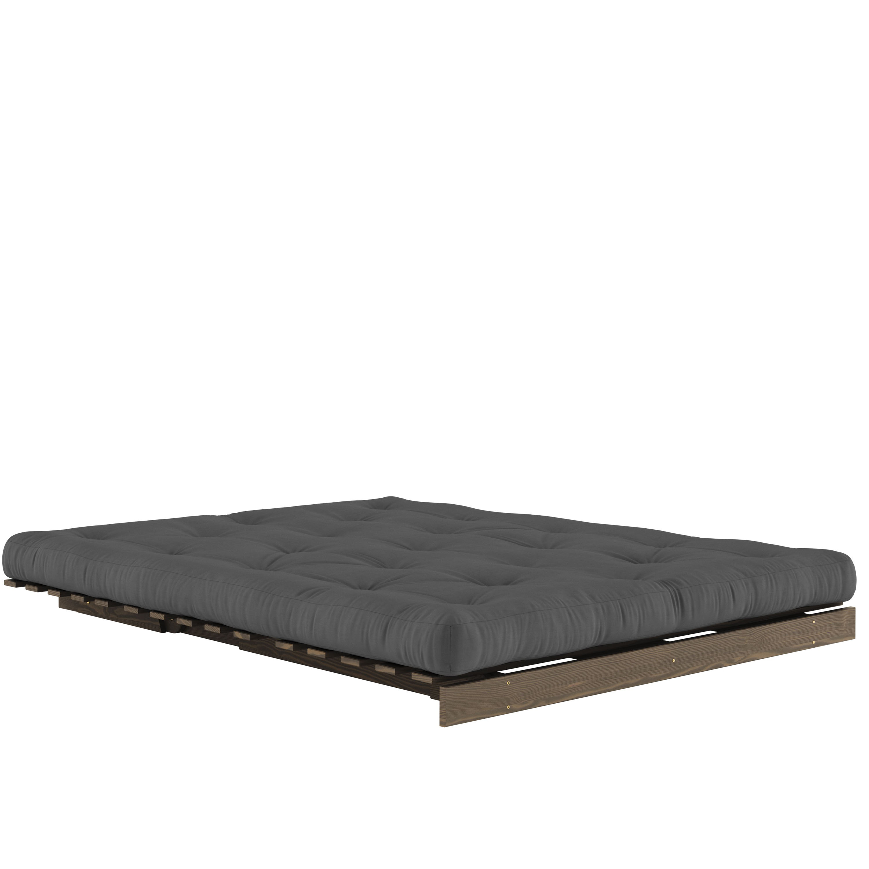 Karup Design Roots Vuodesohva Ruskea/Dark Grey 160cm
