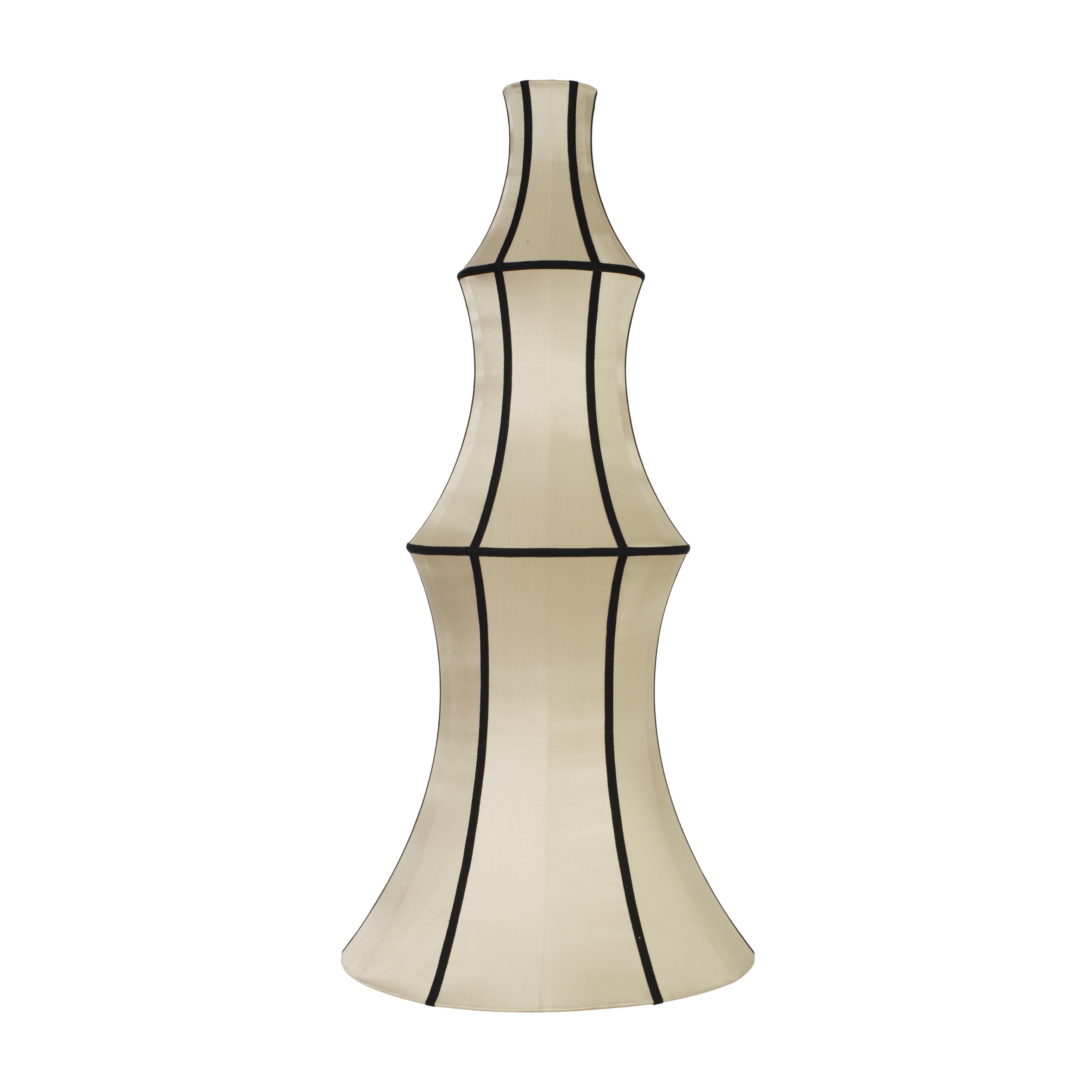 Oi Soi Oi - Long Lampskärm Kit/Black 45x95 - Svart
