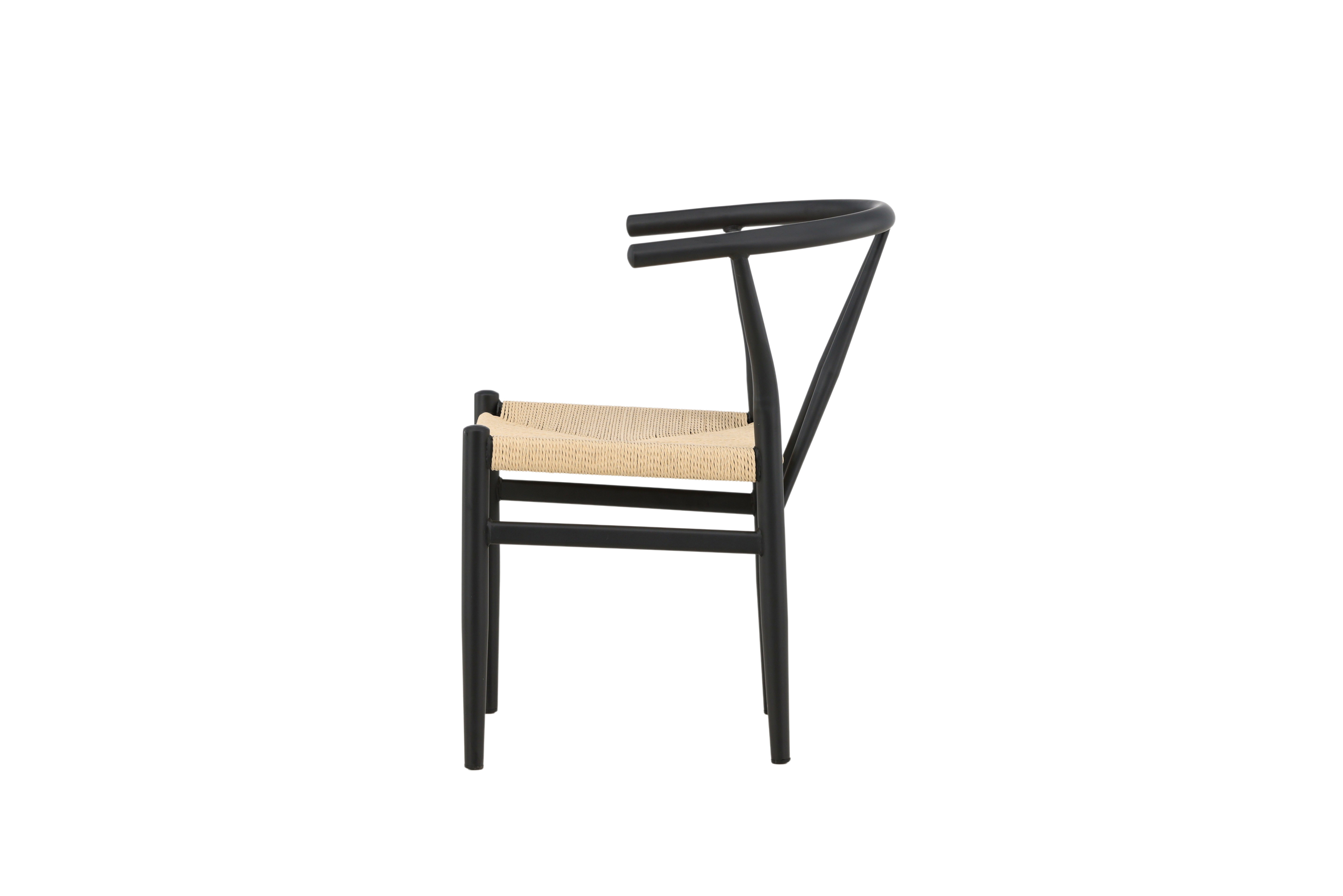 Venture Home Alfons Matstol Black/Beige