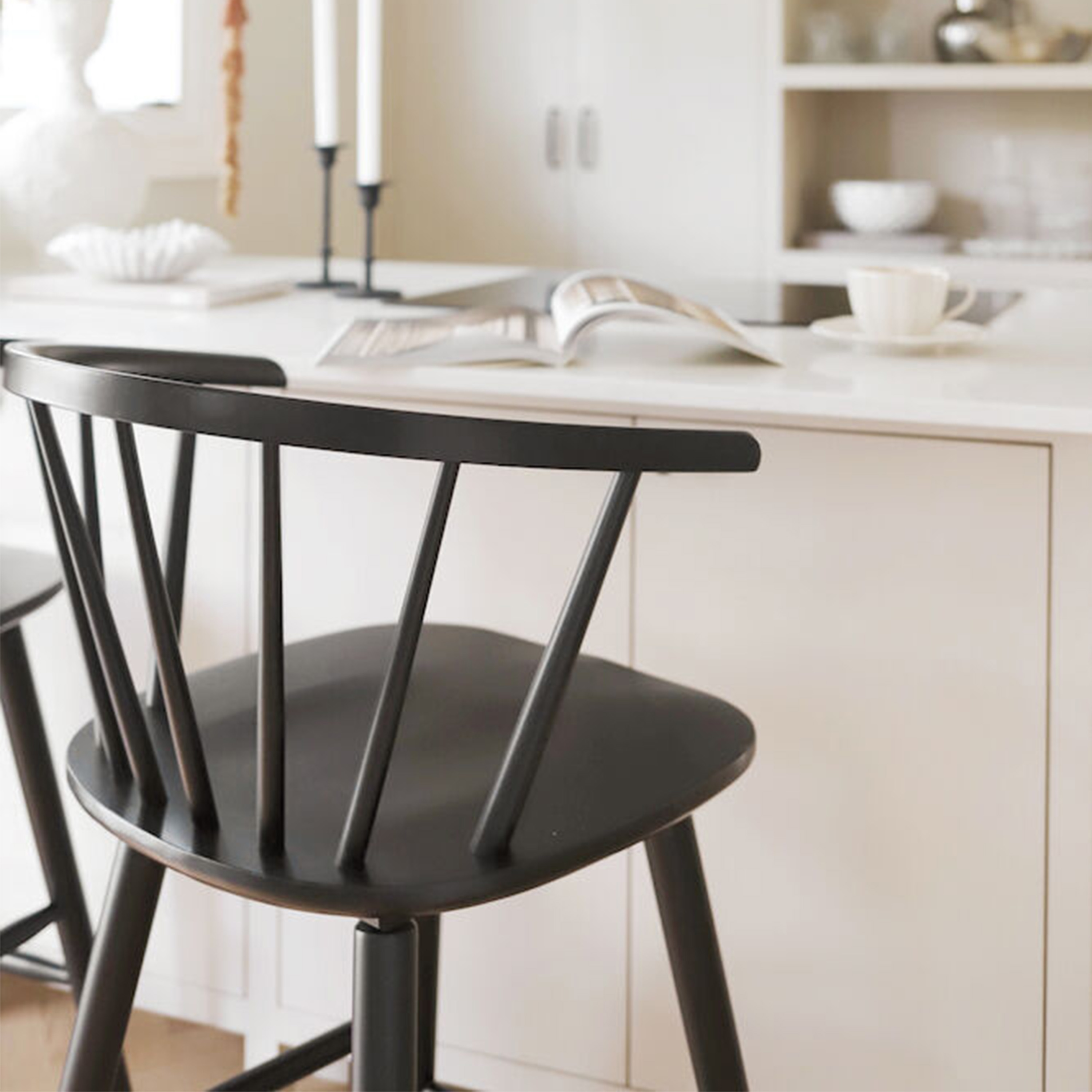 Rowico Home Carmen Barstol Svart