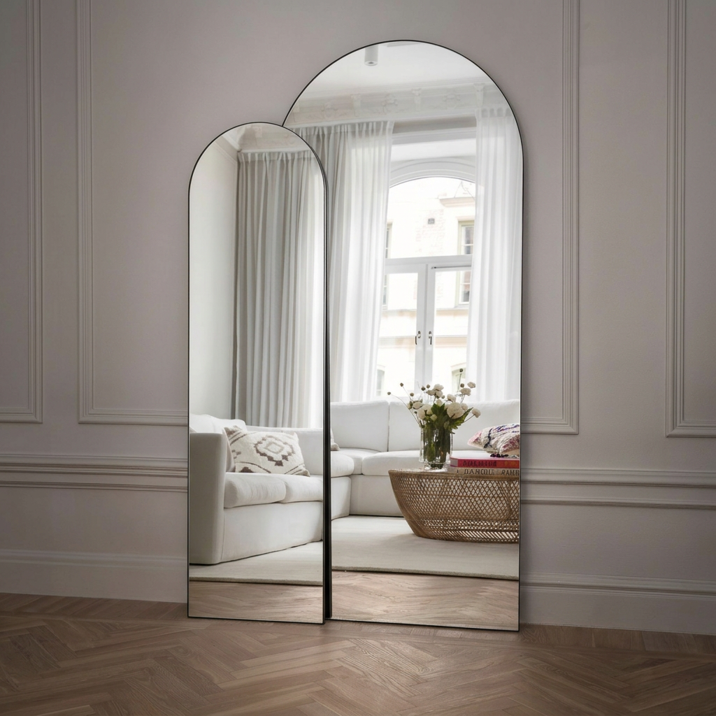 Sleepo Collection Arco Spegel Svart 40x140