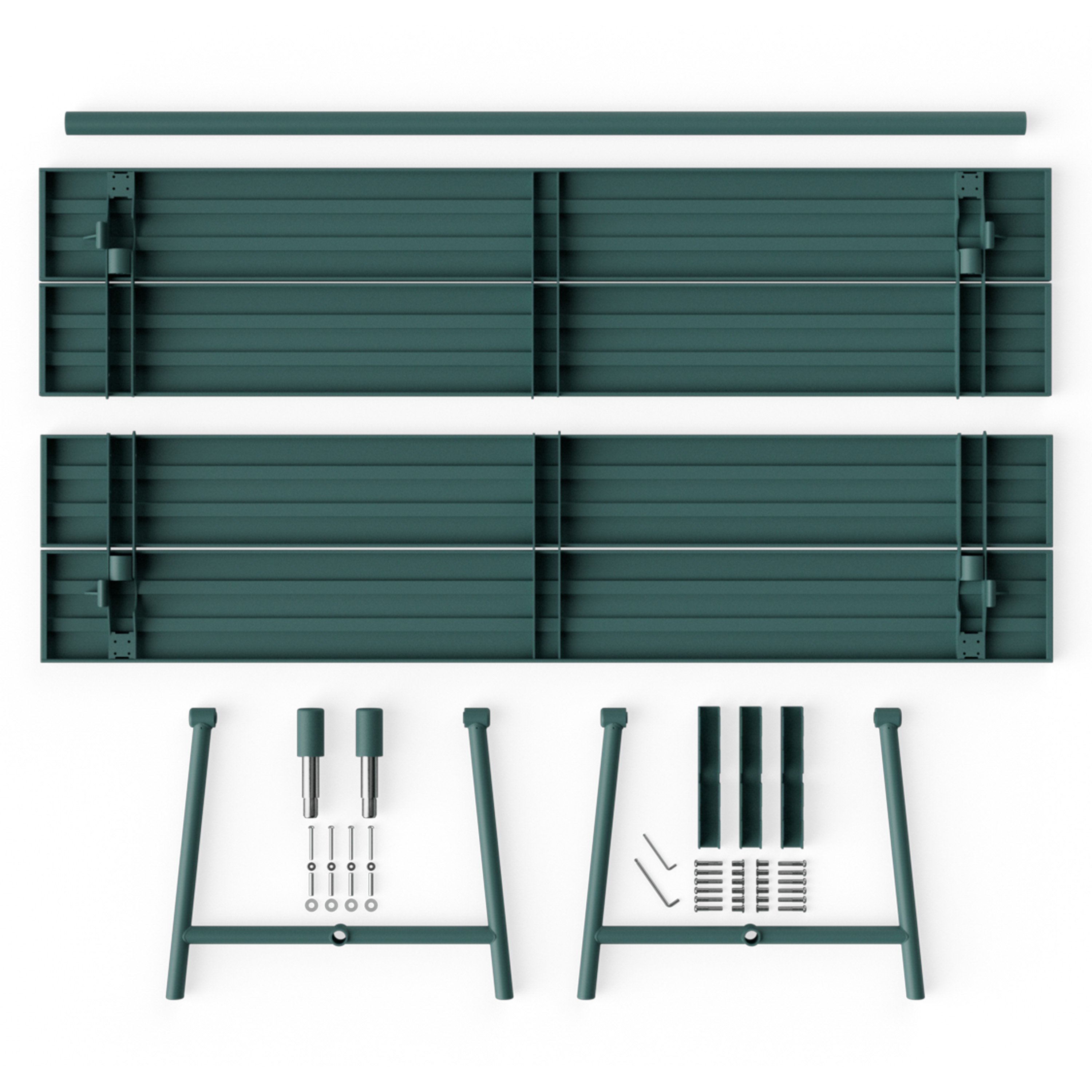 Fatboy Fred's Ruokapöytä Dark Sage 220cm