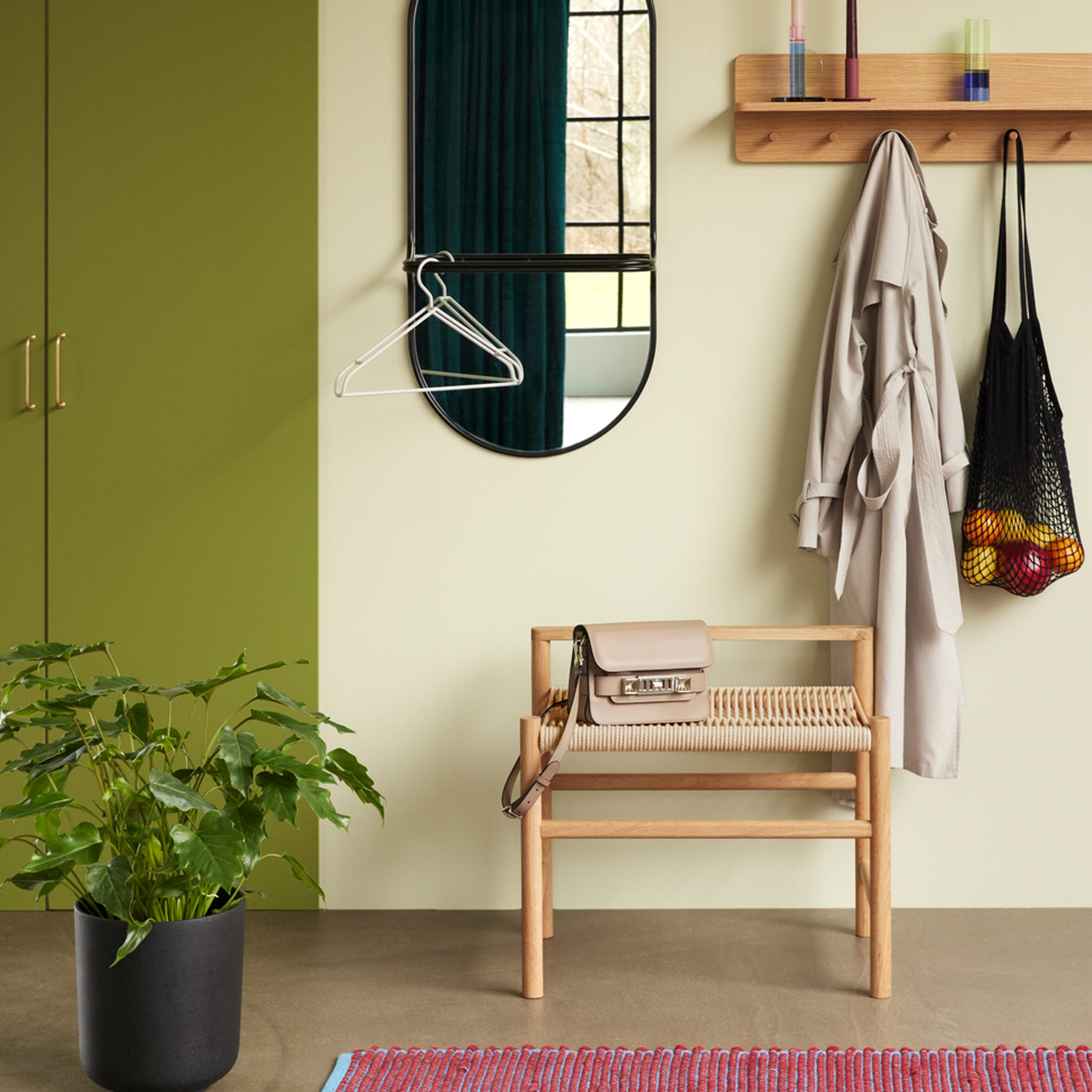 Hübsch Heritage Bank Small Natural 78cm