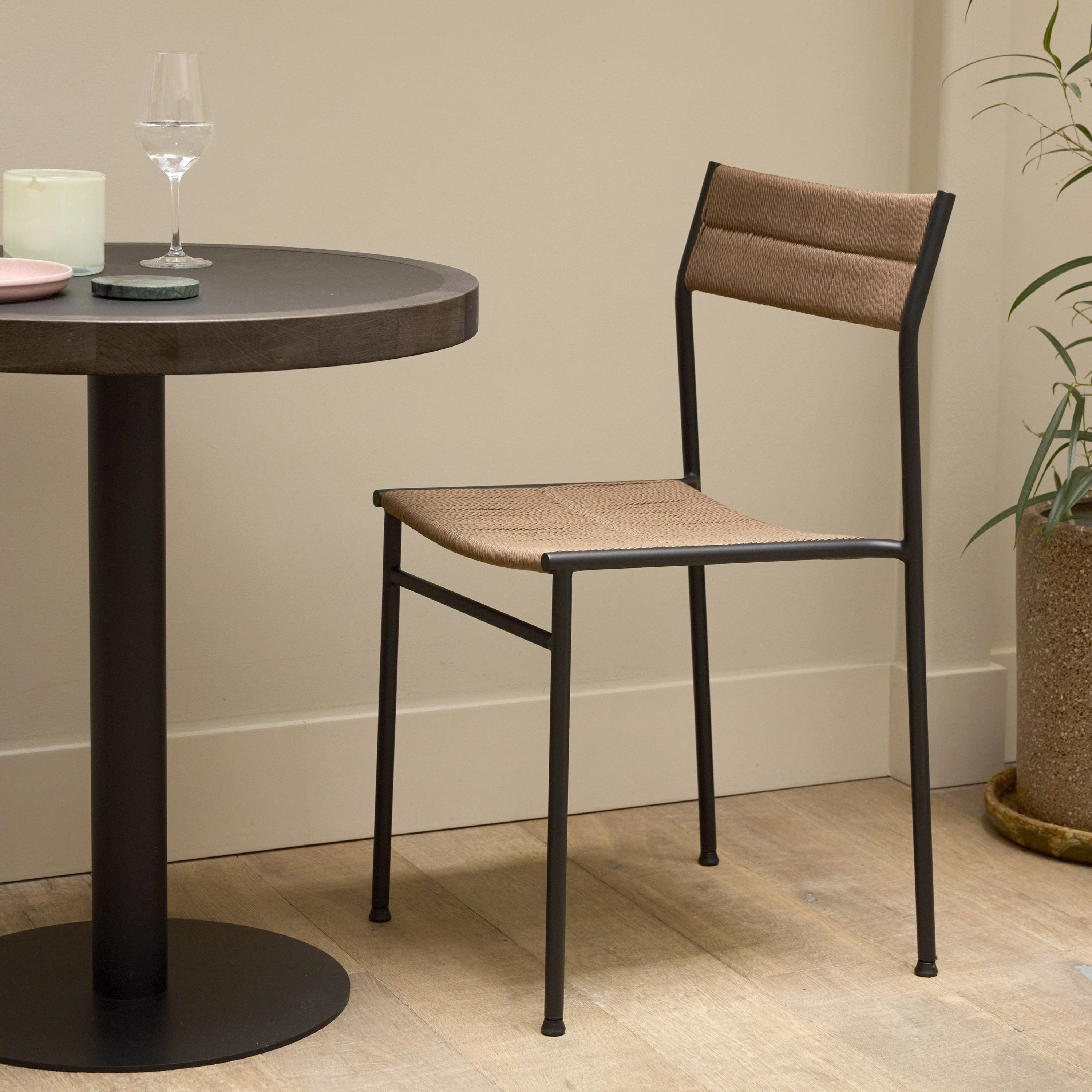 Northern Vev Spisestol Black/Brown