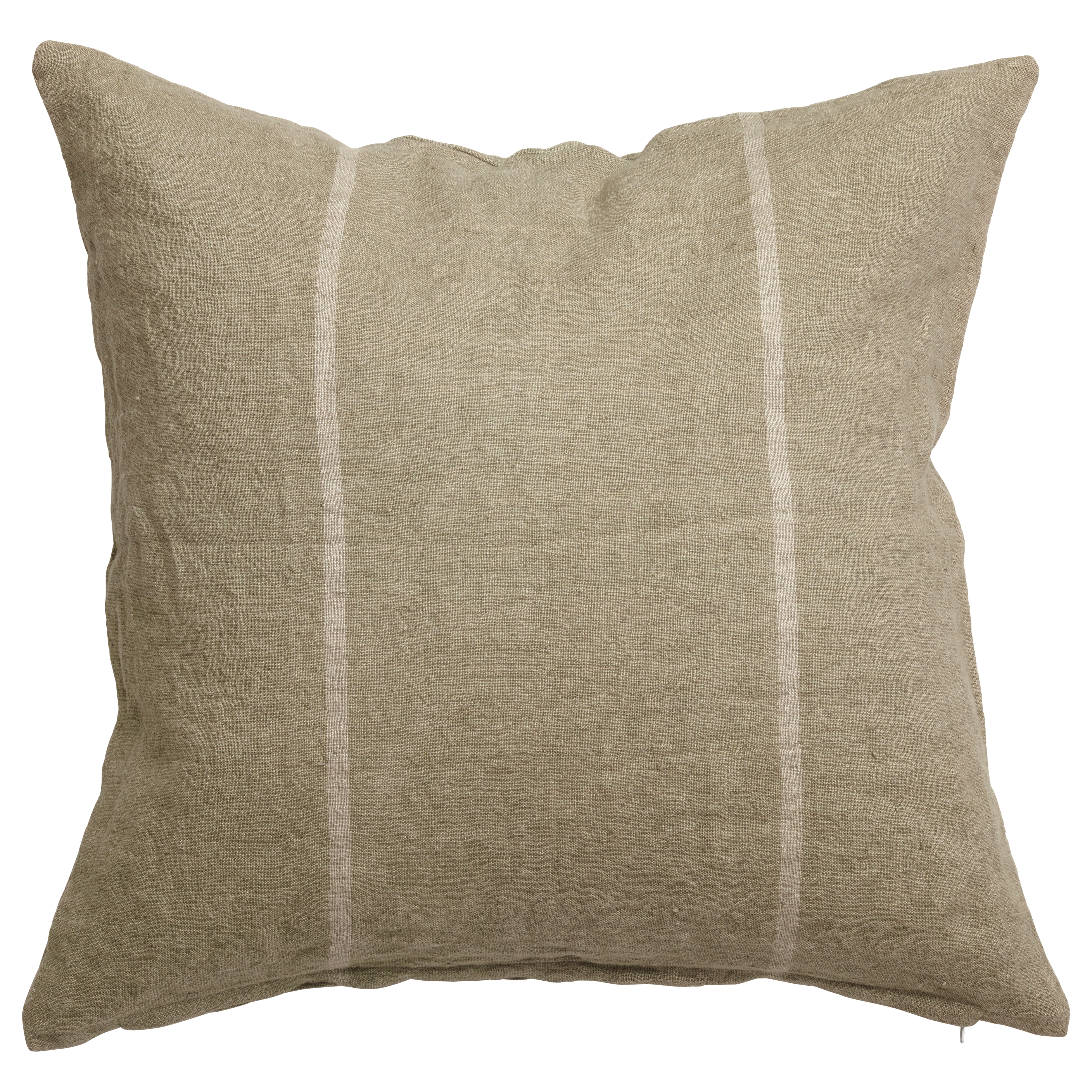 Larsen Kuddfodral Grön/Creme 50x50