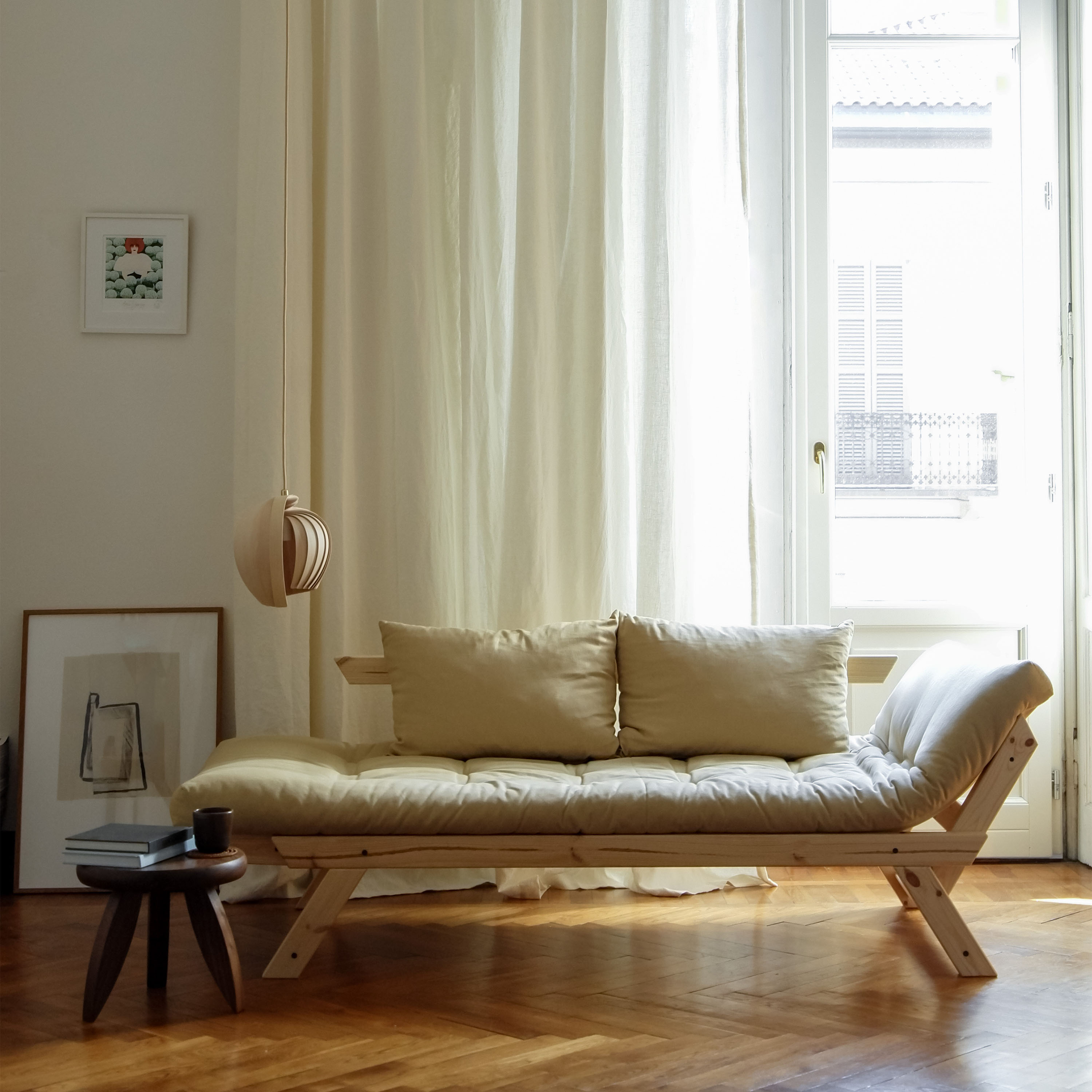 Karup Design Bebop Dagbädd Natur/Beige 174cm