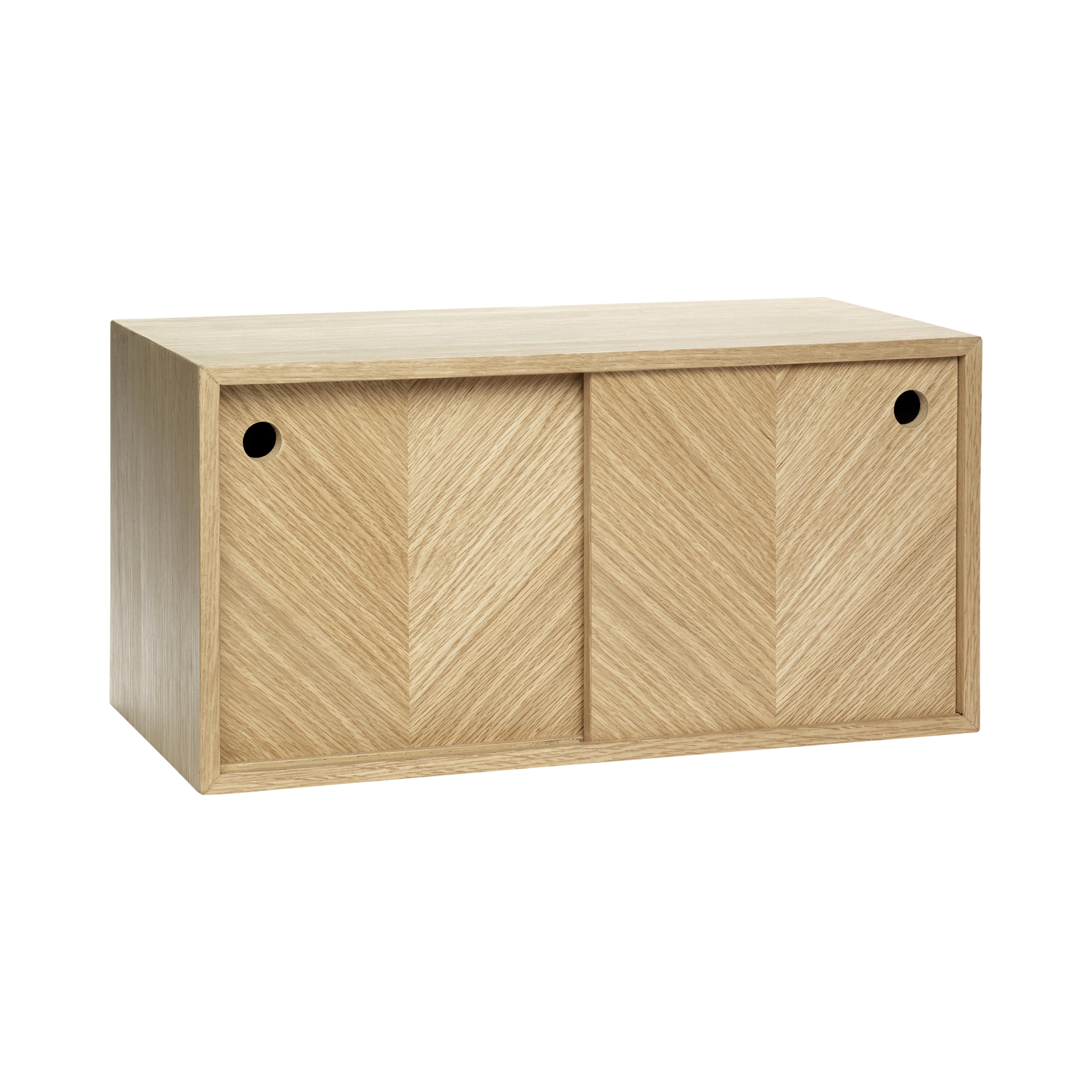 Hübsch - Herringbone Wandmontiertes Nachttisch FSC