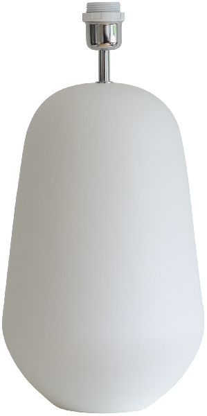 Hallbergs Belysning - Naomi Lampfot Vit 46cm