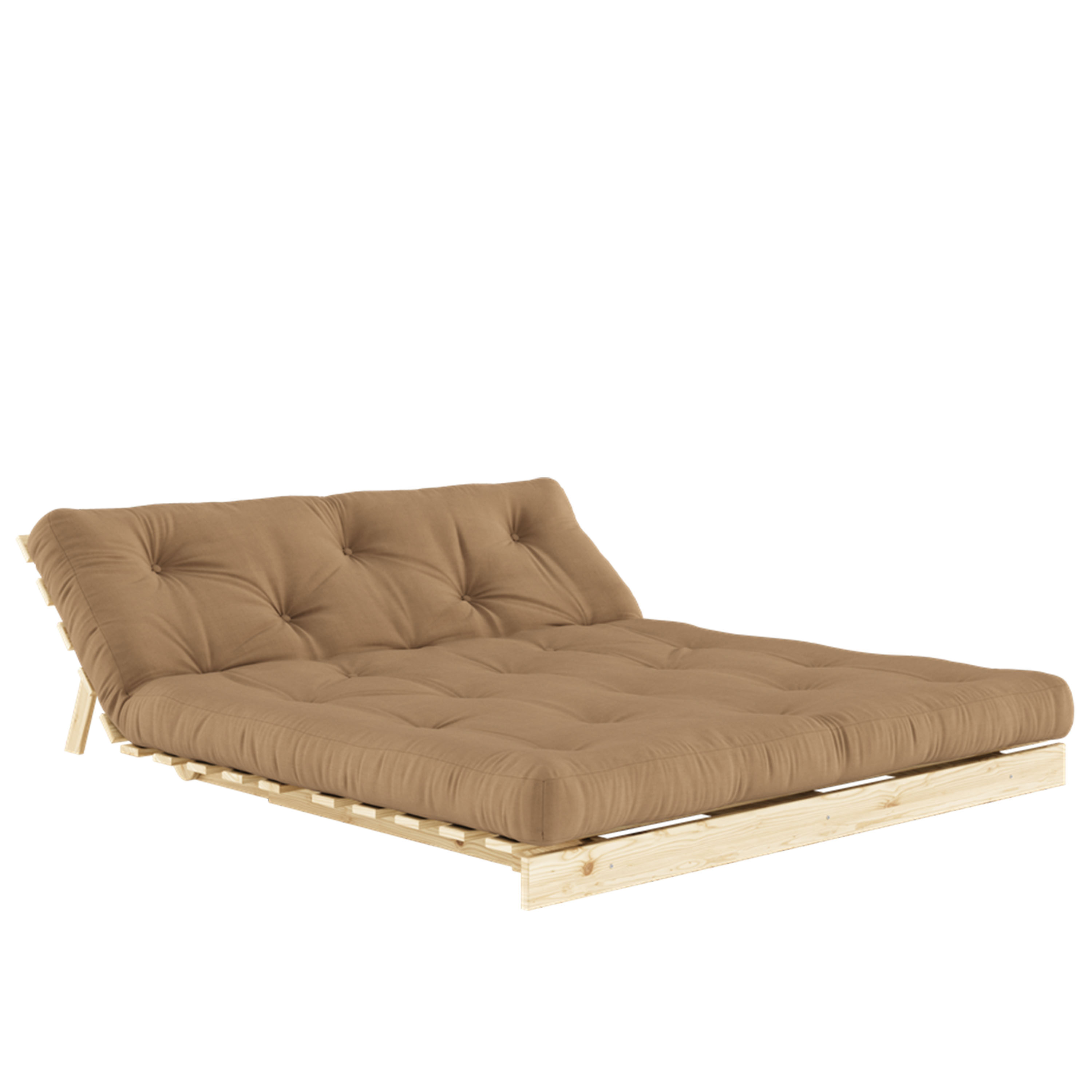 Karup Design Roots Schlafsofa Natur/Mocca 160cm