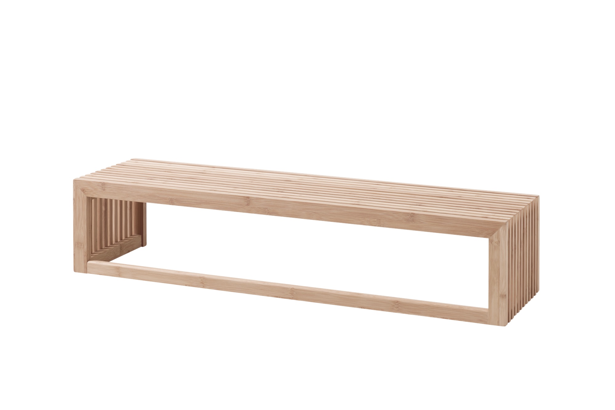 Hattehylle Naturlig Large