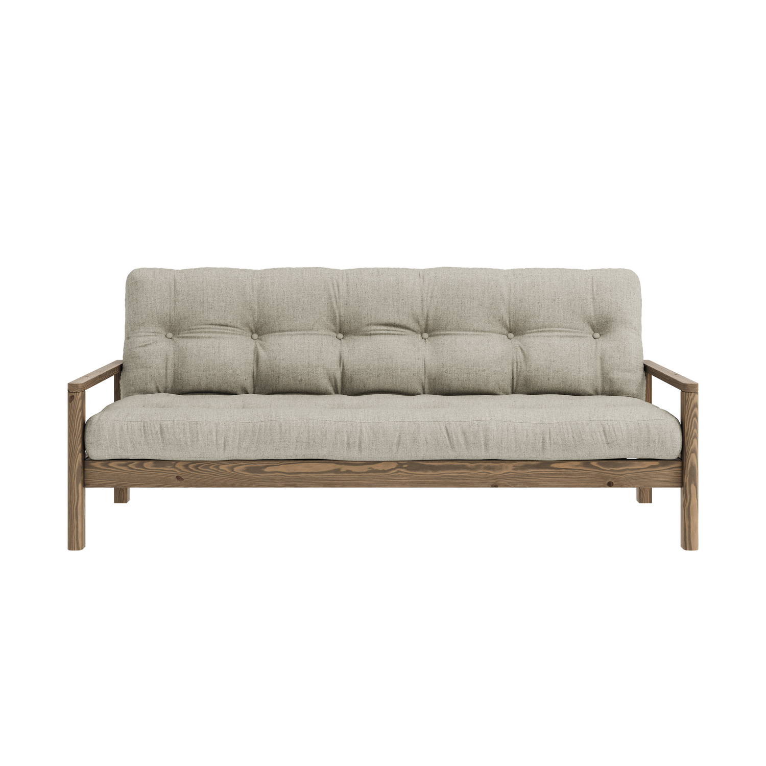Karup Design Knob Schlafsofa Braun/Linen 130cm