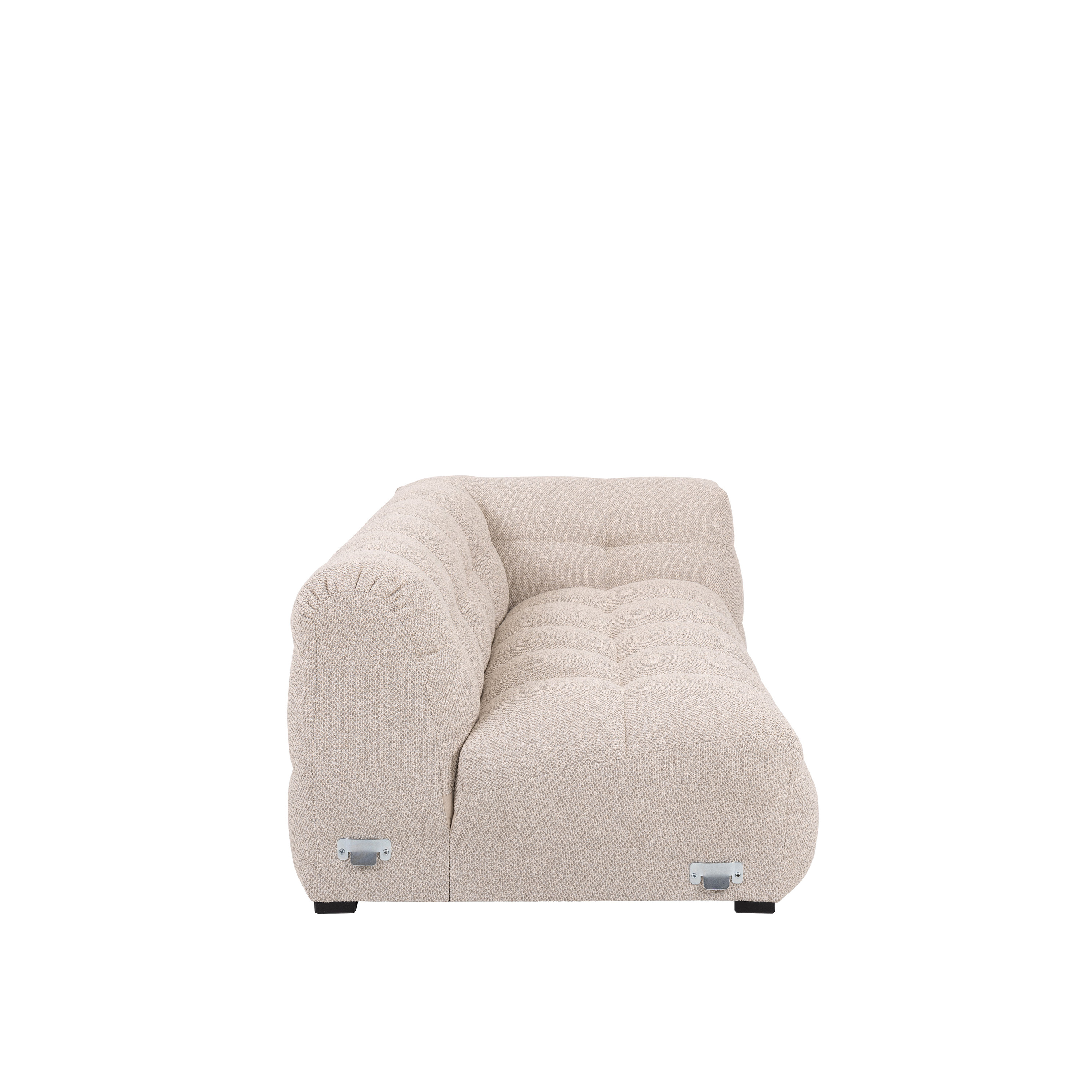 Sleepo Collection Billie 2-istuttava Sivumoduuli Oikea Käsinoja Beige Bouclé 174cm