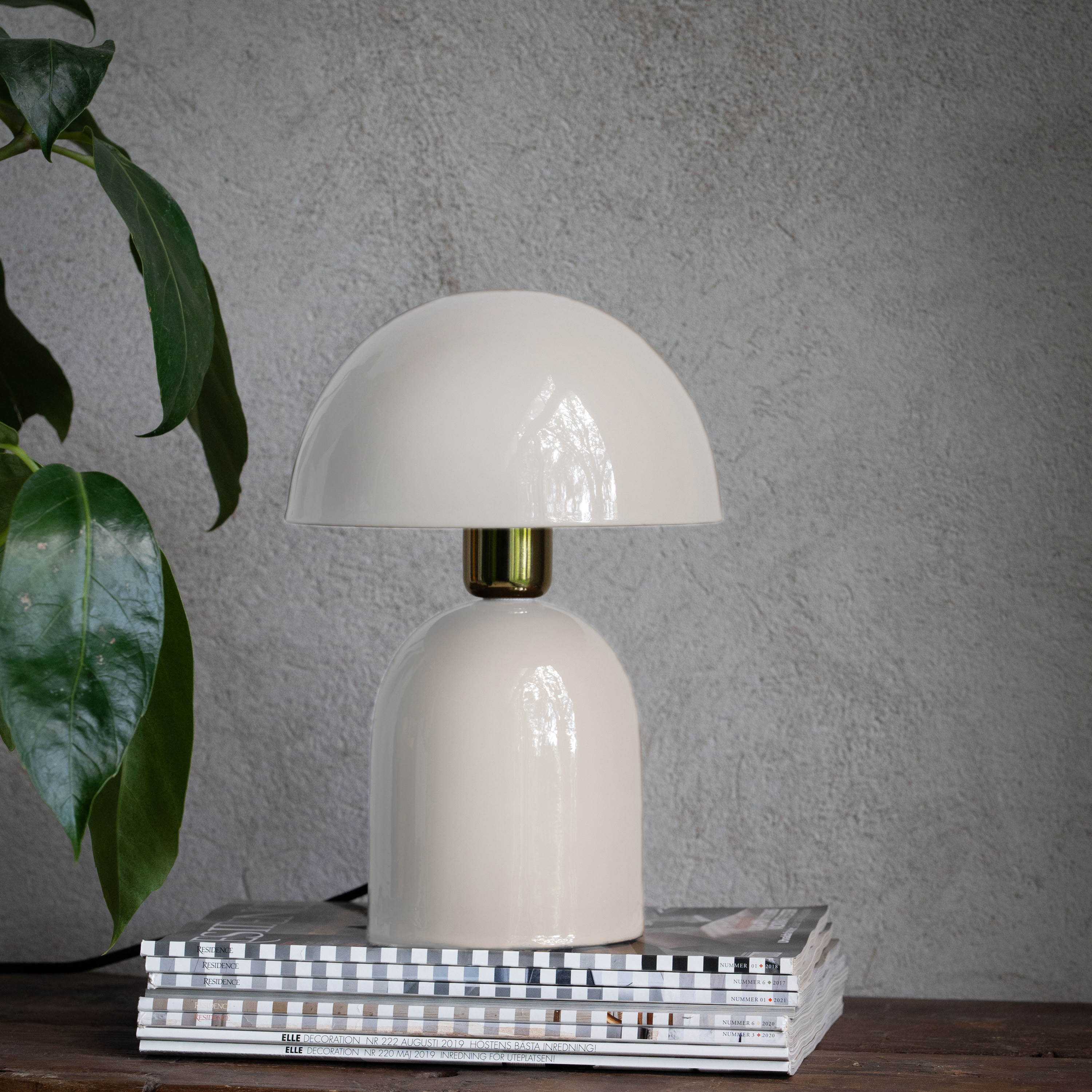 Rome Bordslampa Offwhite  31cm