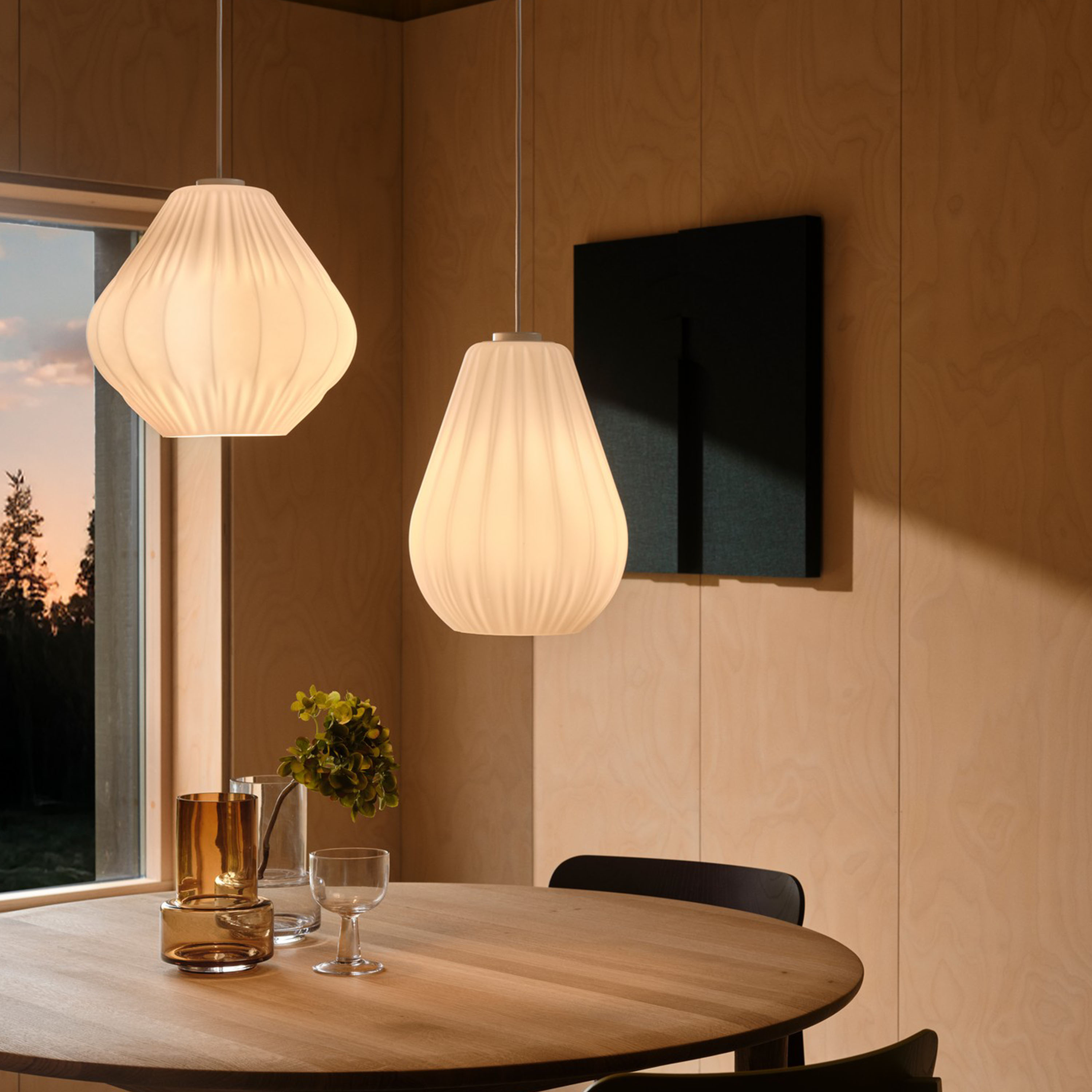 Nordlux Sallino Taklampe Opal Hvit Ø24